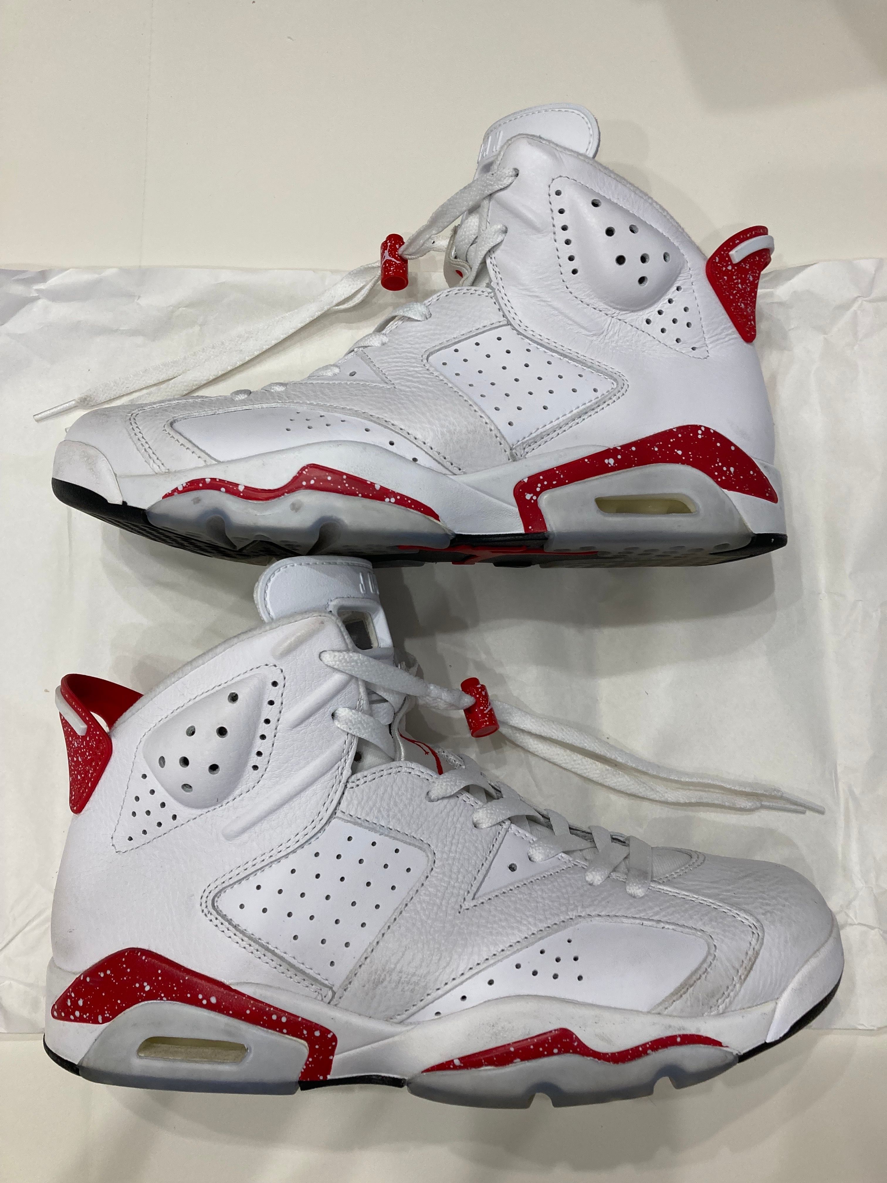 Nike Air Jordan 6 "White and University Red/Red Oreo"