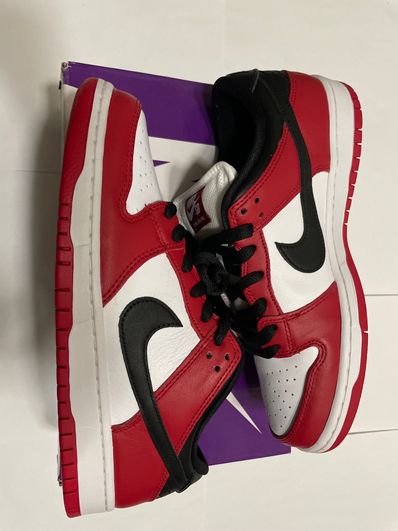 Nike SB Dunk Low Pro "J-Pack Chicago/Varsity Red and White"