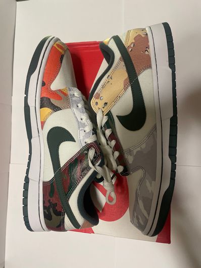 Nike Dunk Low "Sail Multi Camo"