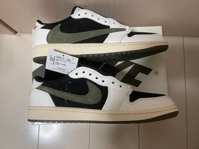 Travis Scott × Nike Women's Air Jordan 1 Low OG "Medium Olive"