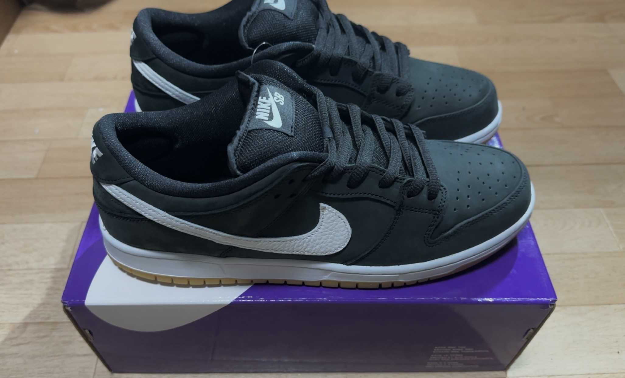 Nike SB Dunk Low Pro "Black/WhiteBlack-Gum Light Brown"