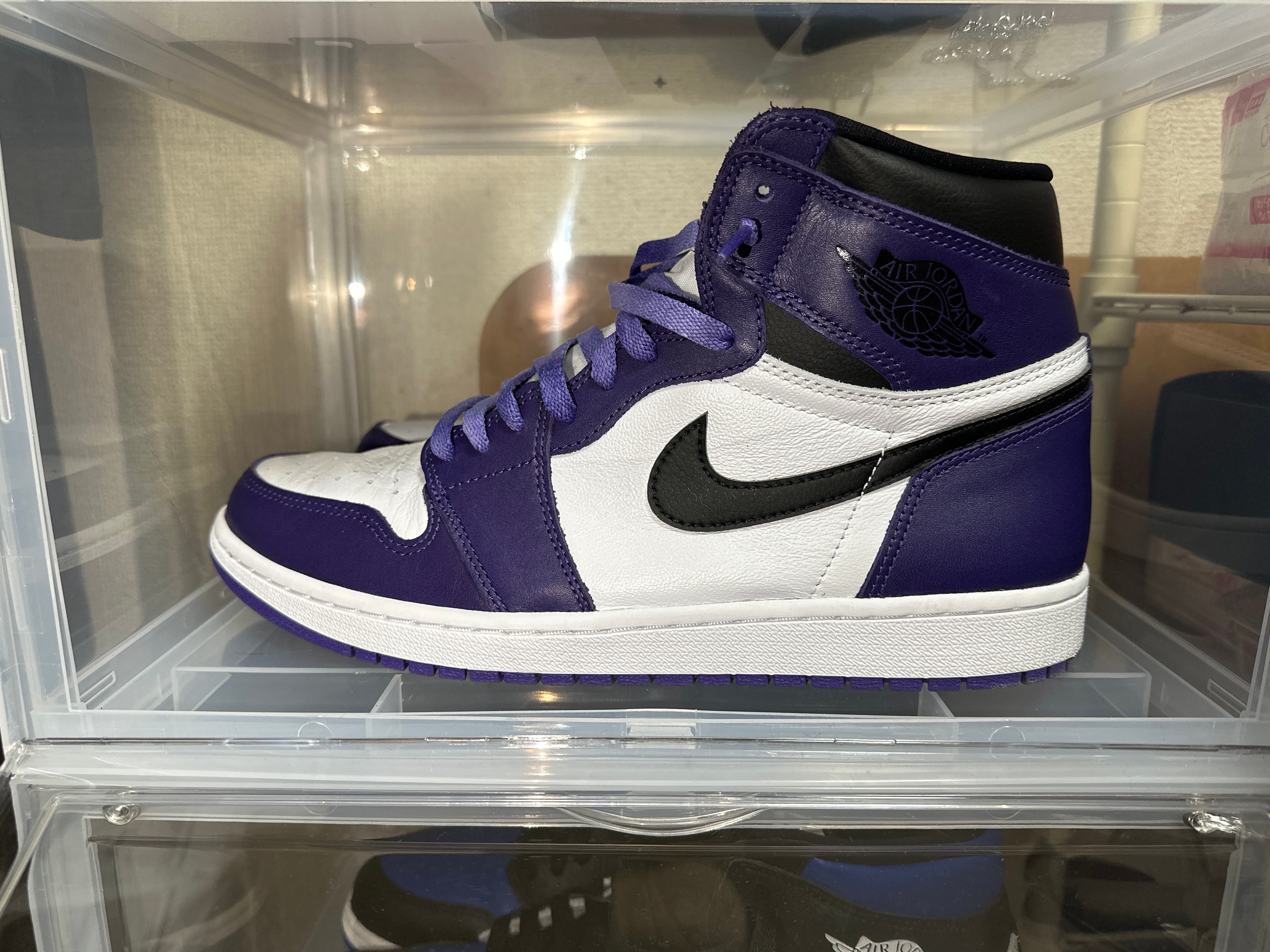 Nike Air Jordan 1 Retro High OG "Court Purple White/Black" (2020)