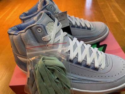 J Balvin × Nike Air Jordan 2 Retro SP "Celestine Blue/White/Multi Color"