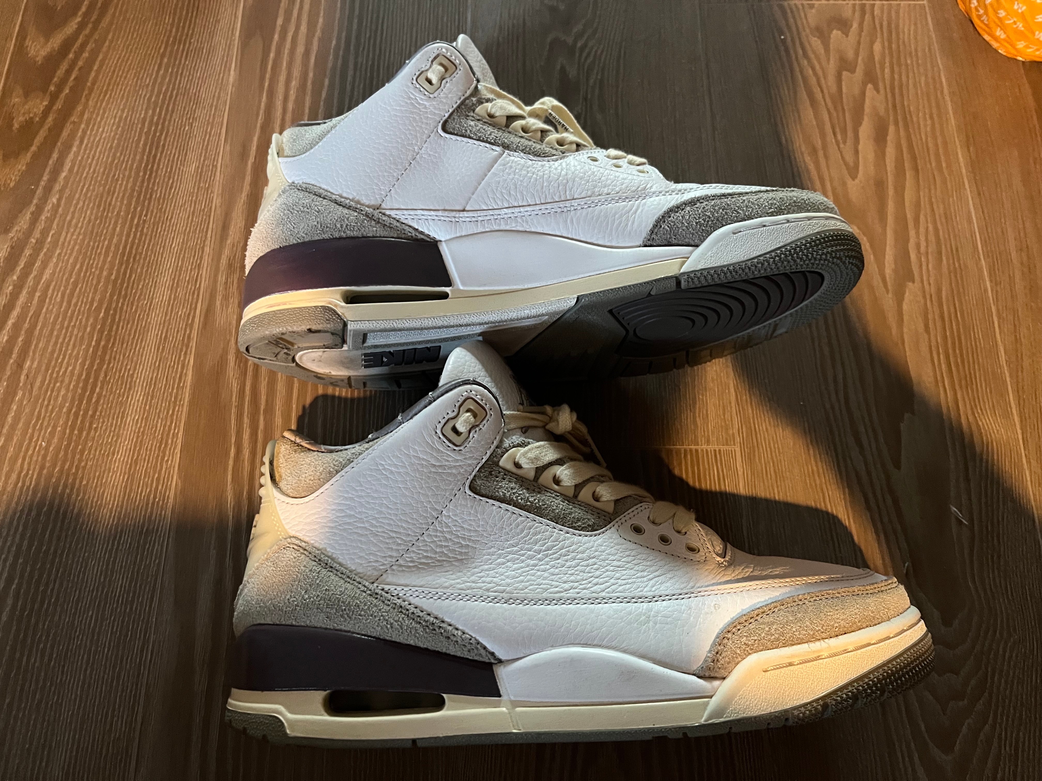 A Ma Maniere × Nike Women's Air Jordan 3 Retro SP "White/Medium Grey Violet Ore"