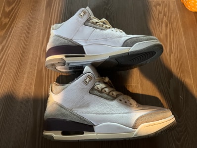 A Ma Maniere × Nike Women's Air Jordan 3 Retro SP "White/Medium Grey Violet Ore"