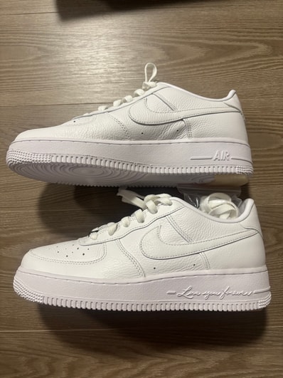 Drake NOCTA × Nike GS Air Force 1 Low "Love You Forver/White"