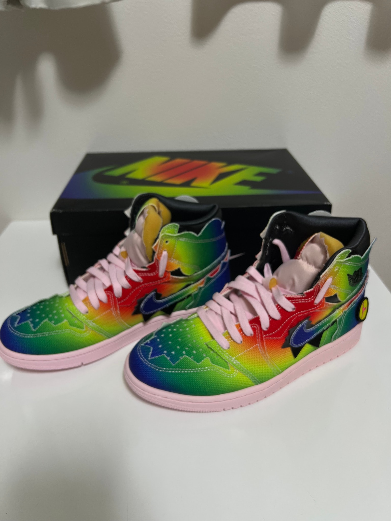 J Balvin × Nike Air Jordan 1 High OG "Rainbow"