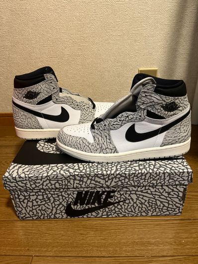 Nike Air Jordan 1 High OG "White Cement/Safari"