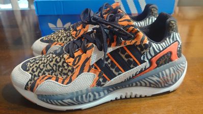 atmos × adidas ZX Alkyne "Crazy Animal/Safari"
