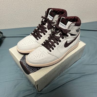 A Ma Maniere × Nike Air Jordan 1 Retro High OG "Sail and Burgundy"