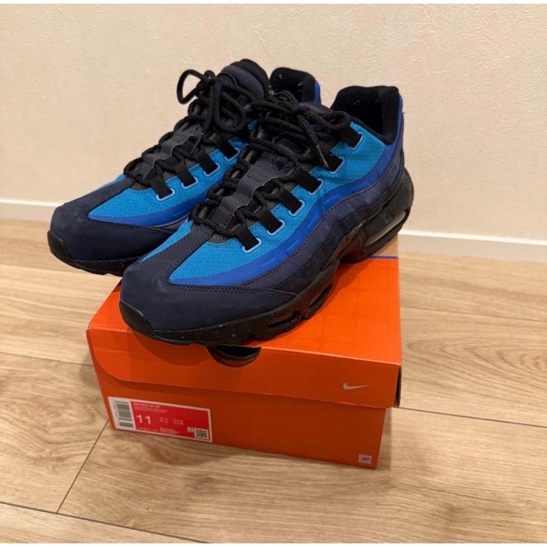 Stash × Nike Air Max 95 "Black and Harbor Blue" (2024)
