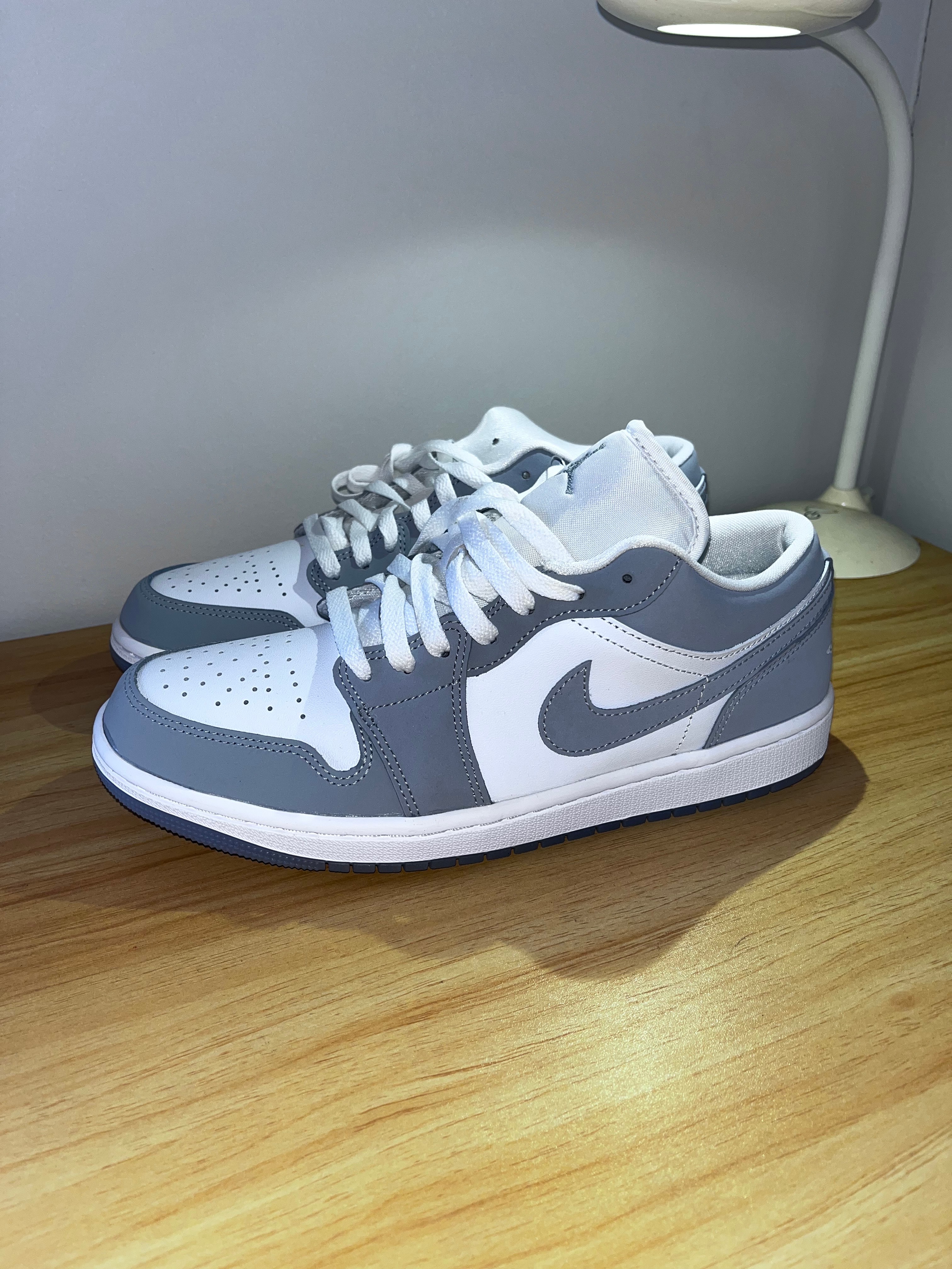 Nike Women's Air Jordan 1 Low "Wolf Grey"