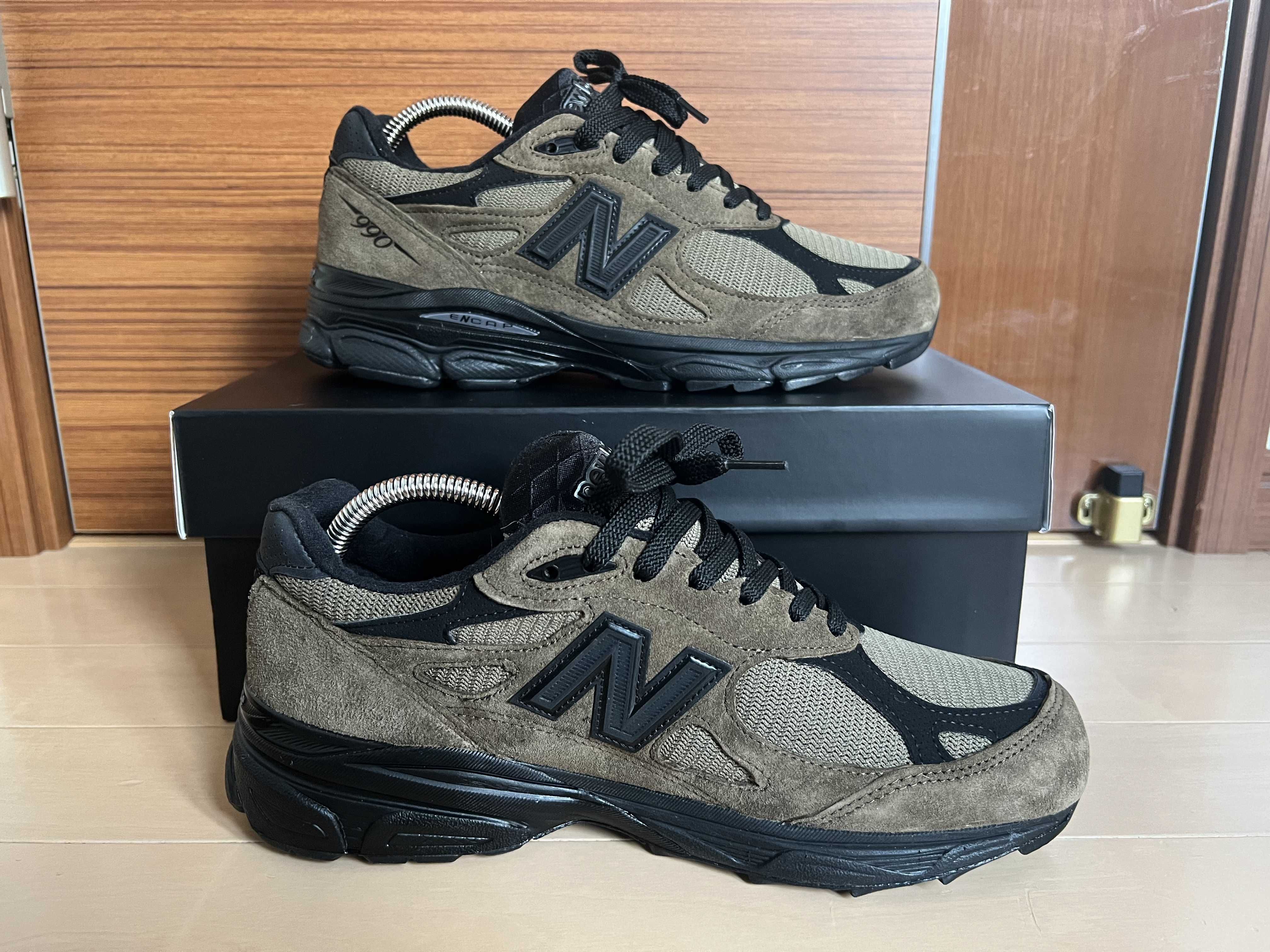 JJJJound × New Balance 990V3 "Slate Black"