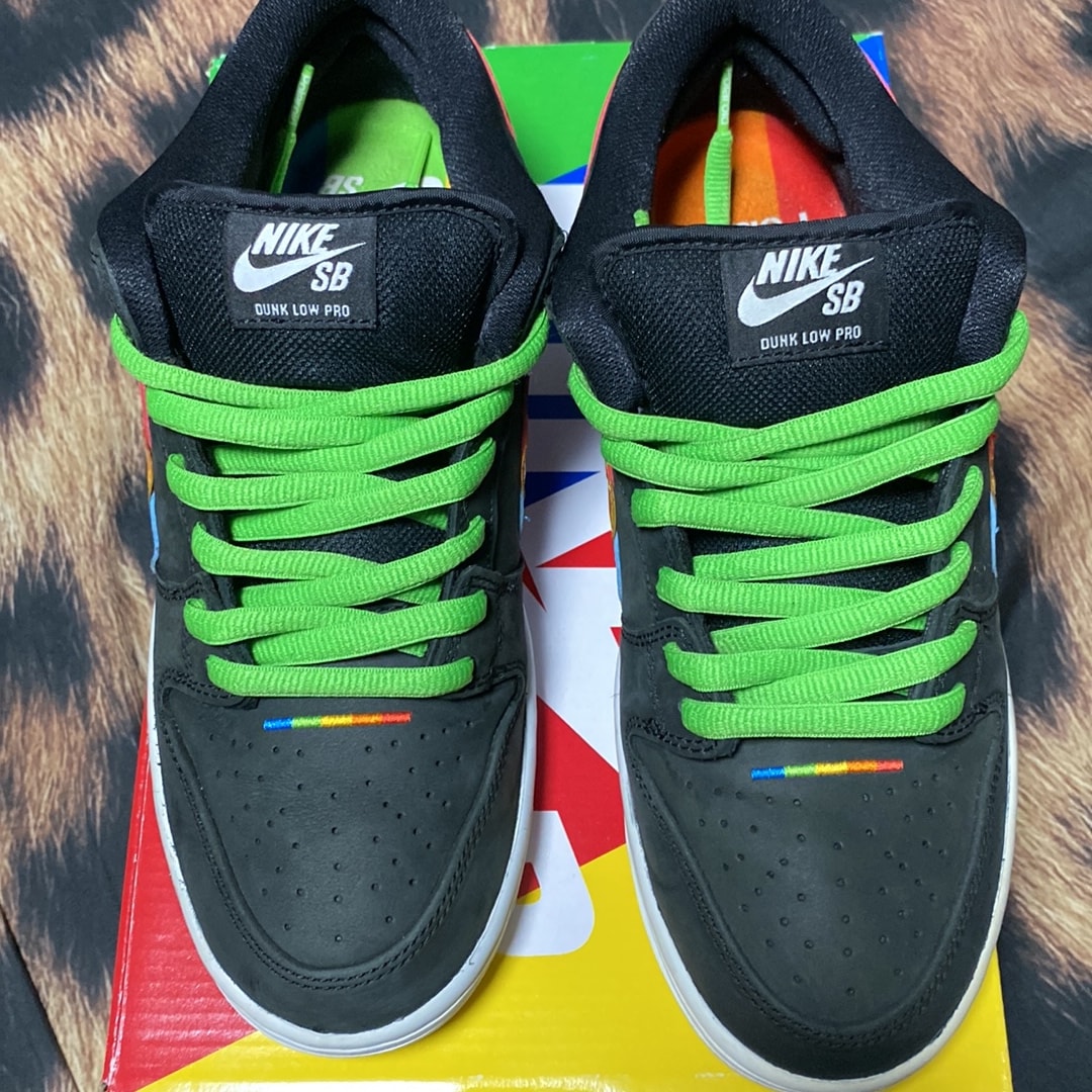 Polaroid × Nike SB Dunk Low Pro QS "Black/White"