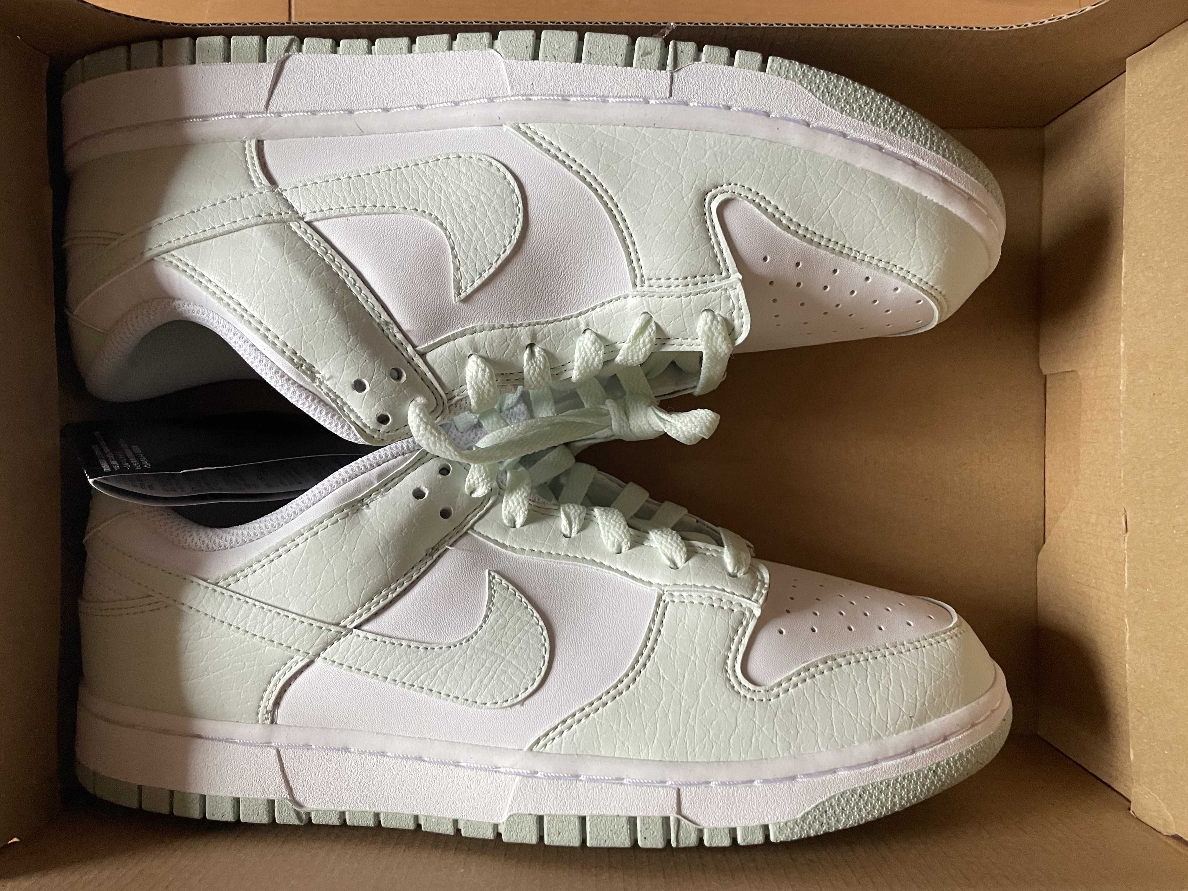 Nike Women's Dunk Low Next Nature "White/Mint"