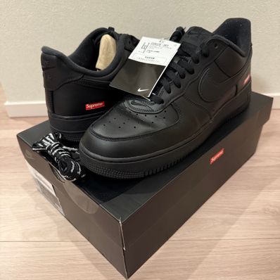 Supreme × Nike Air Force 1 Low "Black"