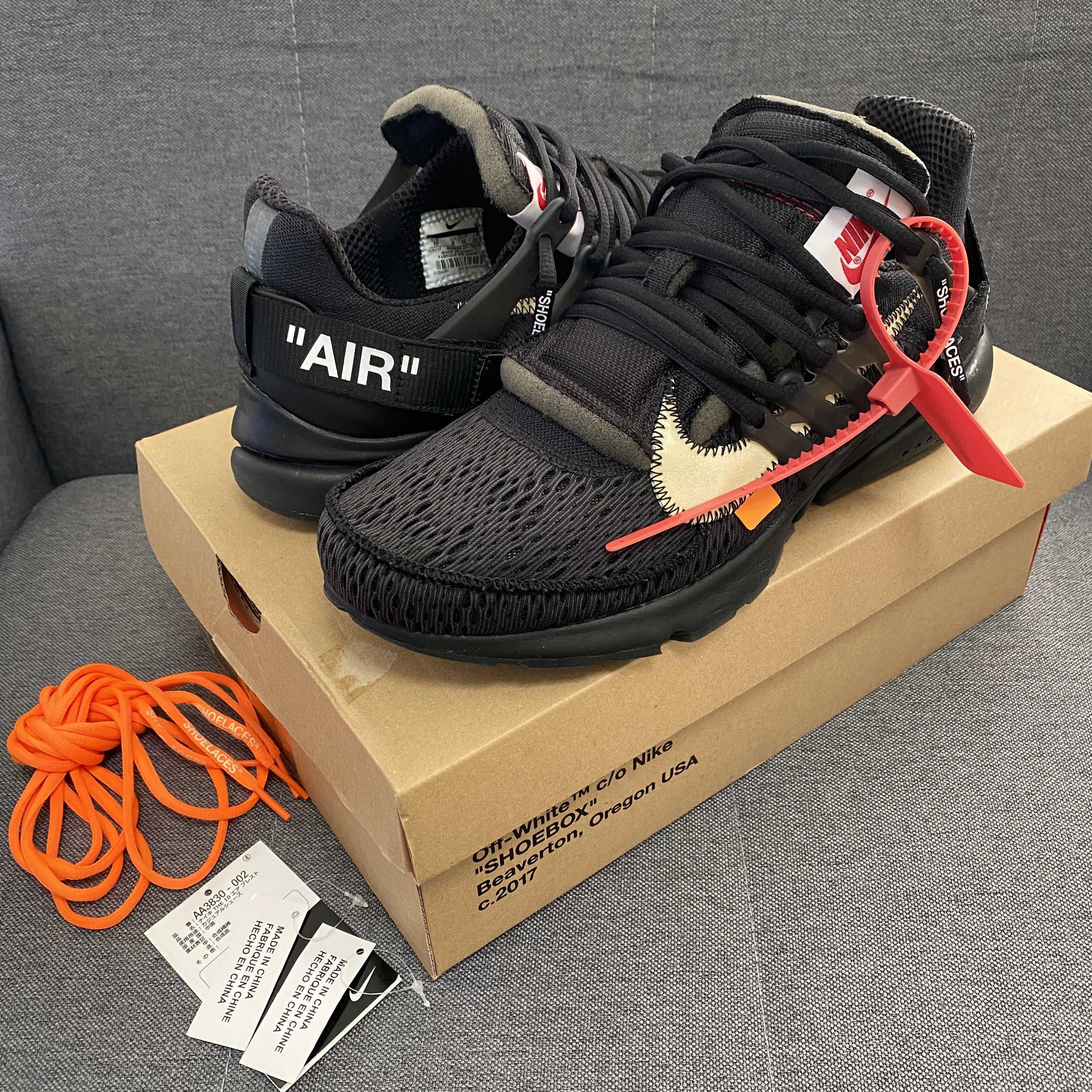 Off-White × Nike Air Presto "Black"