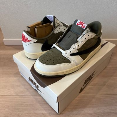 Travis Scott × Nike Air Jordan 1 Low OG SP "Reverse Olive"