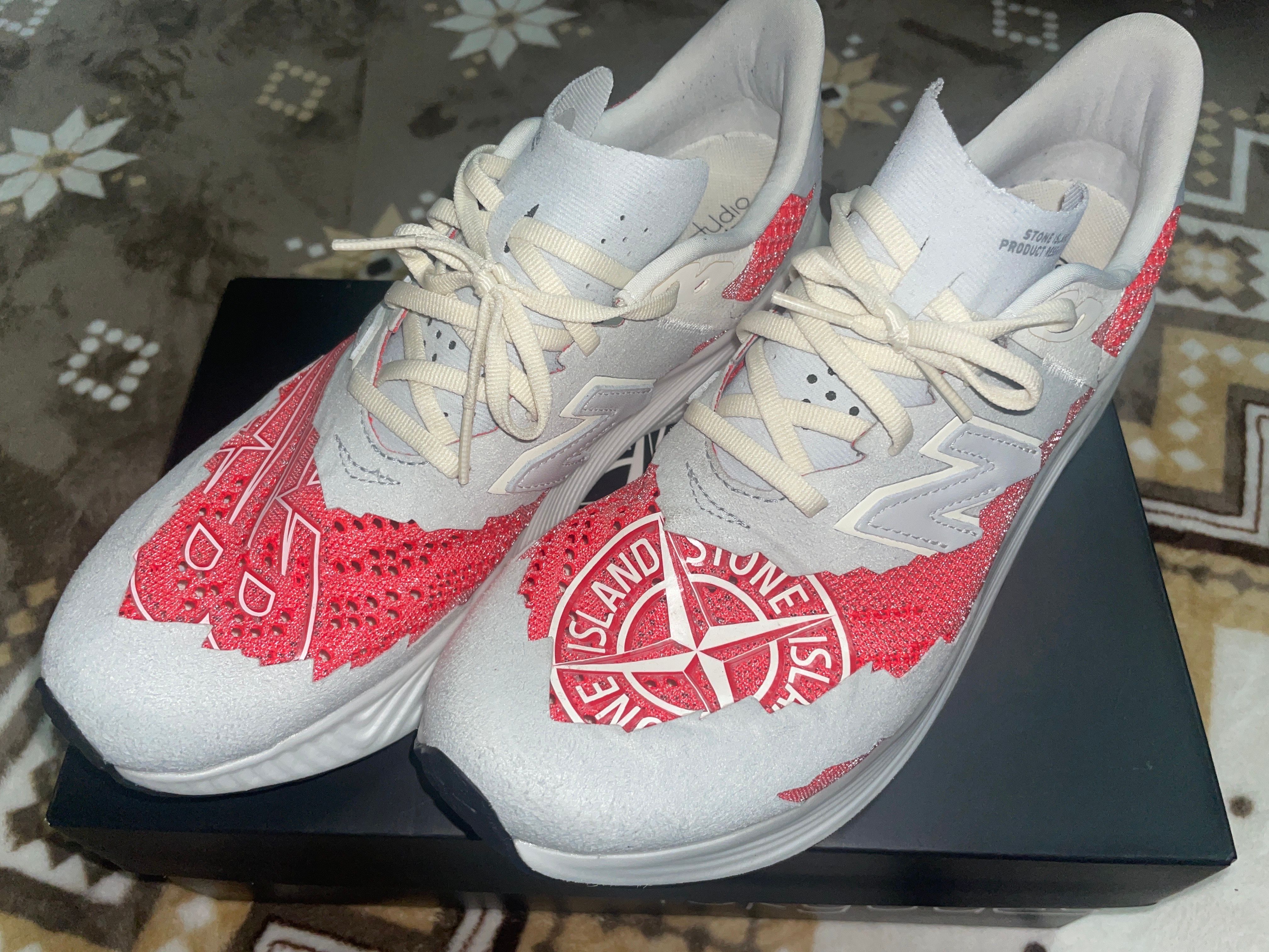 Stone Island × tokyo design studio New Balance MSRCELST "Grey"