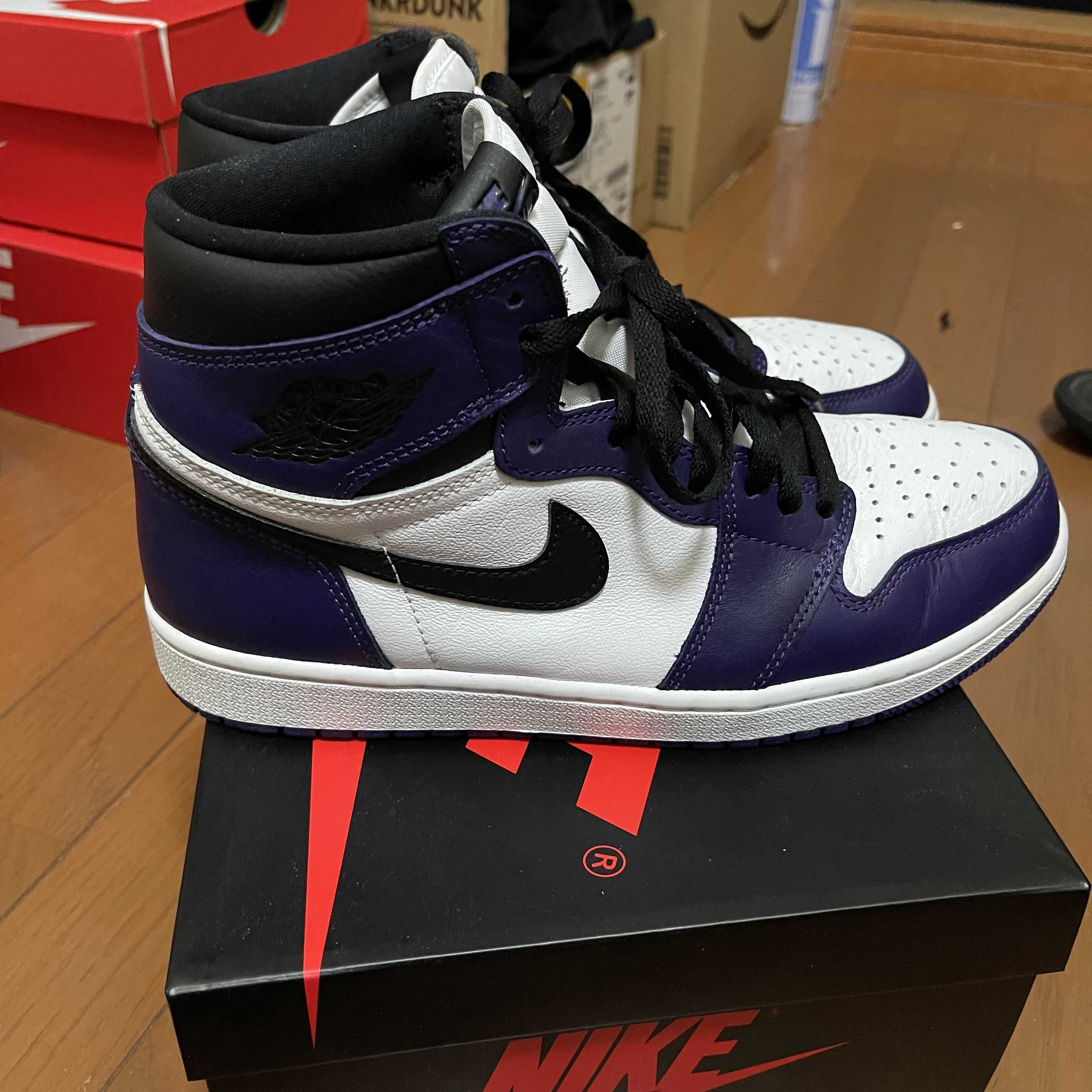 Nike Air Jordan 1 Retro High OG "Court Purple White/Black" (2020)