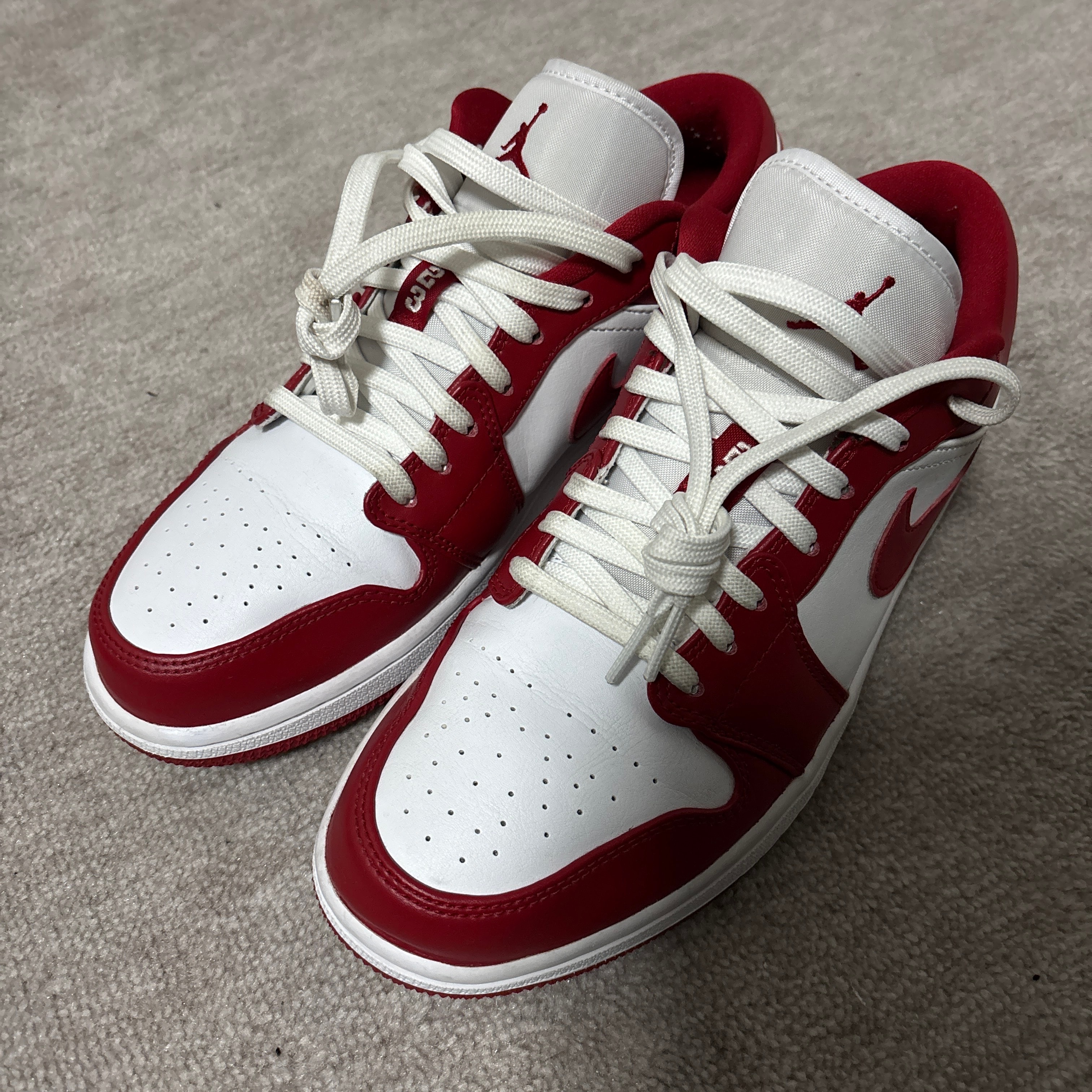 Nike Air Jordan 1 Low "Gym Red/White"