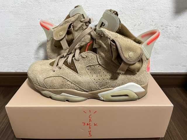Travis Scott × Nike Air Jordan 6 "British Khaki"