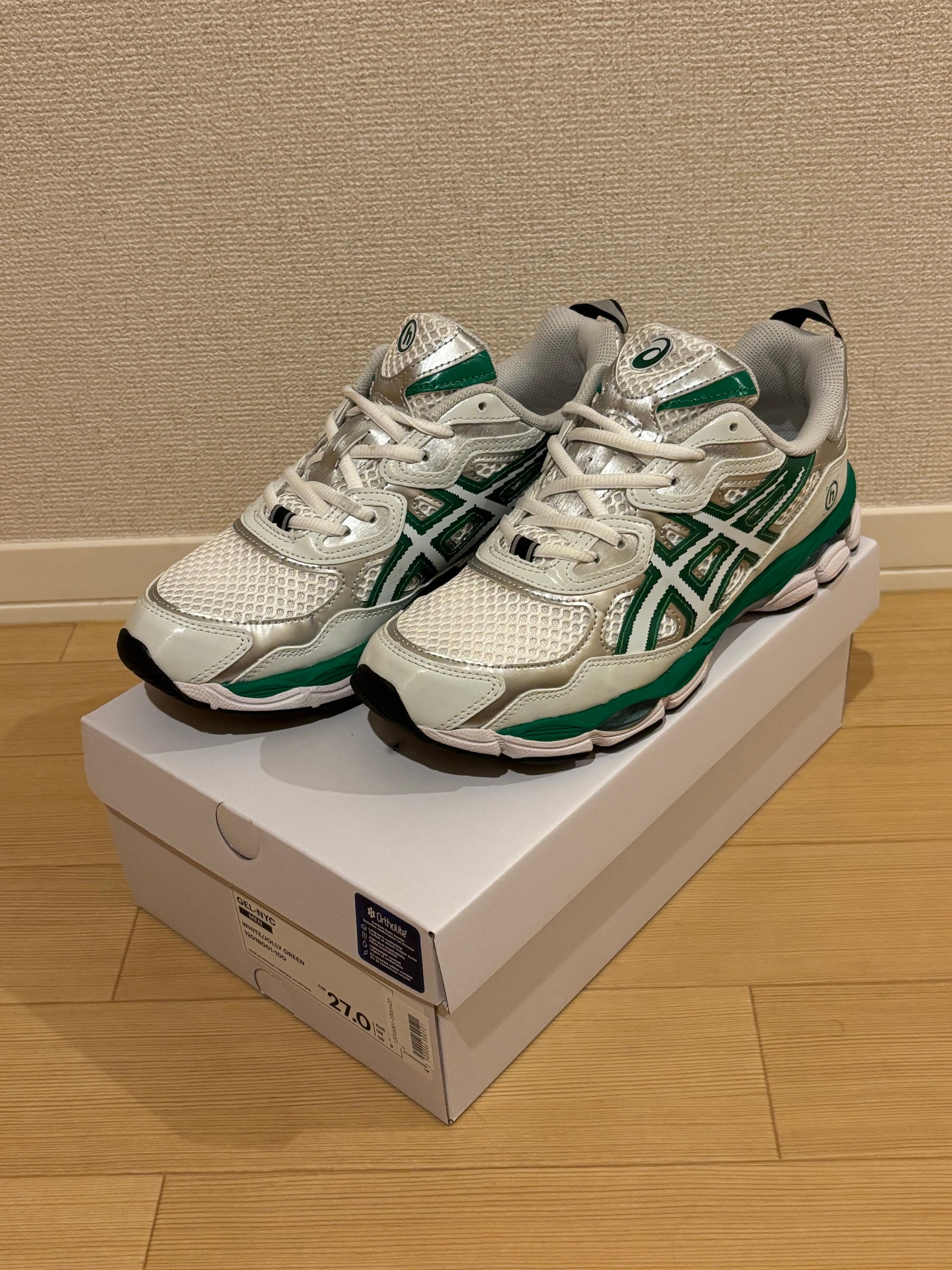 Hidden NY × Asics Gel-NYC "White/Green"