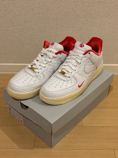 KITH × Nike Air Force 1 Low "White/Red"