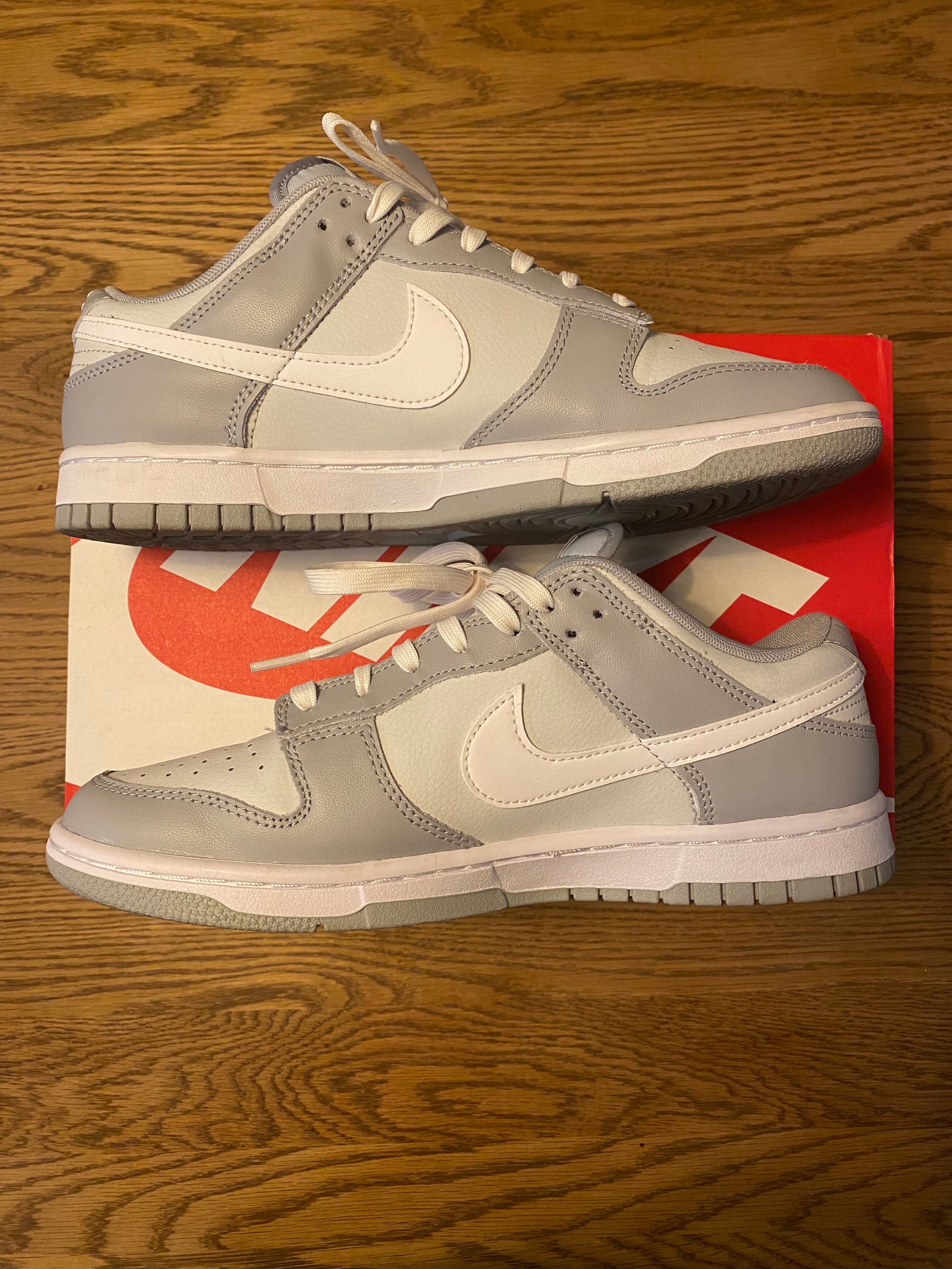 Nike Dunk Low "Pure Platinum/White/Wolf Gray"