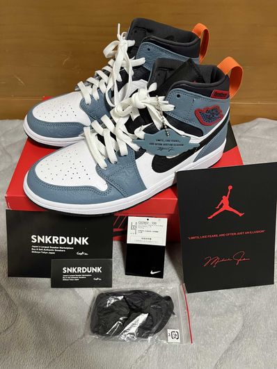 FACETASM × Nike Air Jordan 1 Mid "White/Navy"