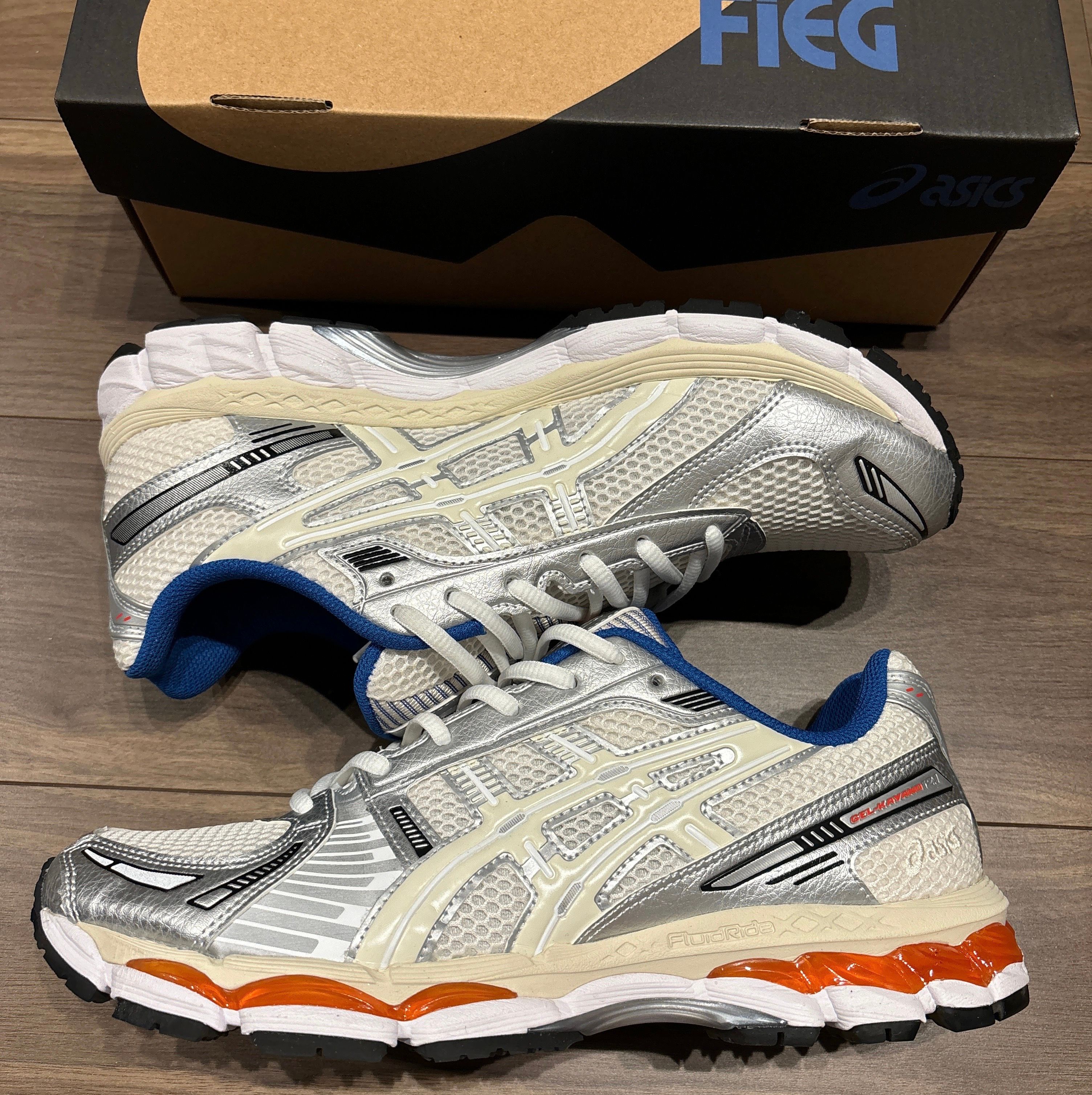 KITH Ronnie Fieg × Asics Gel-Kayano 12.1 "Cream/Multi"
