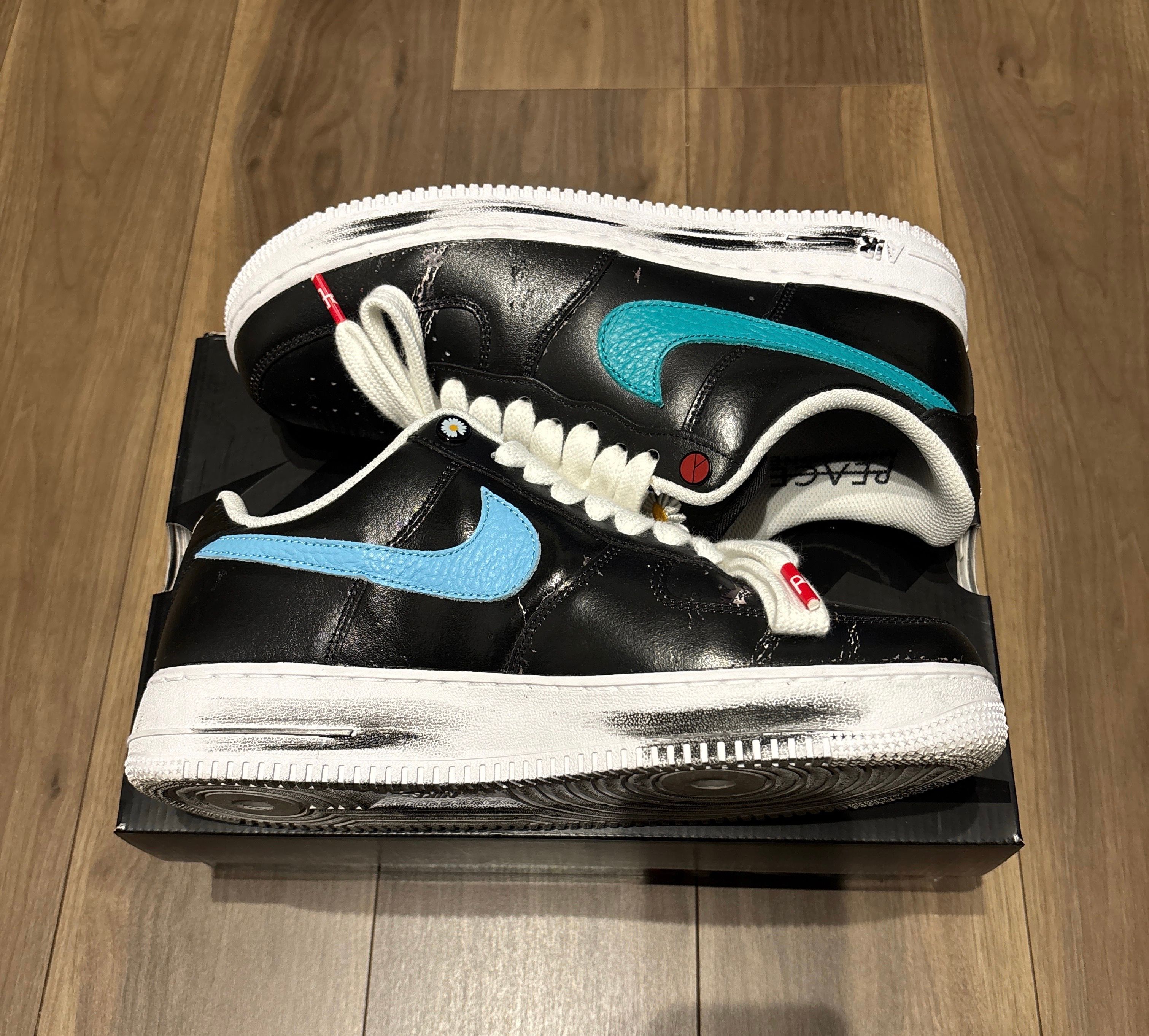 PEACEMINUSONE × Nike Air Force 1 Low '07 Para-Noise 3.0 "Black and Multi-Color" / G-DRAGON