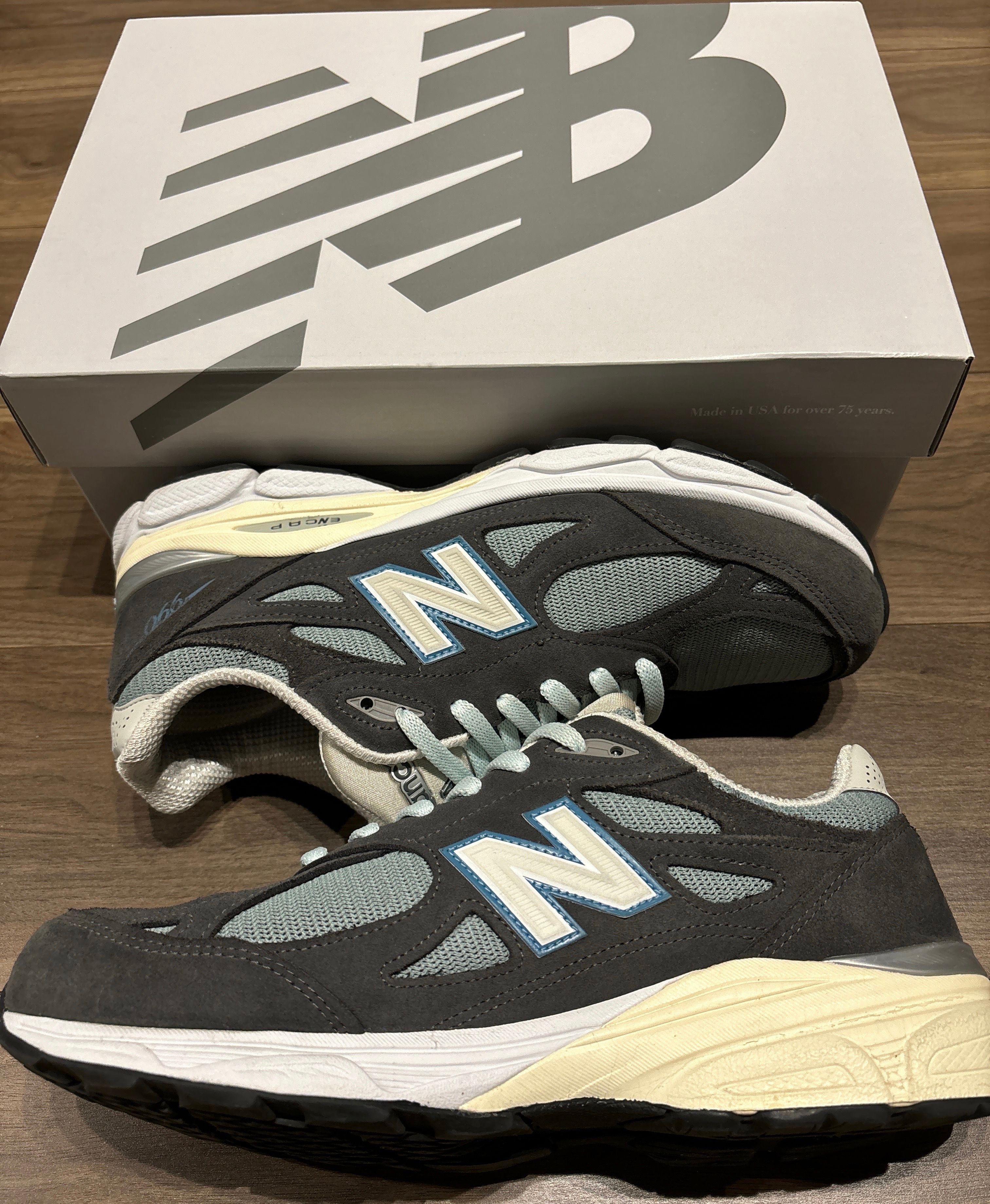 KITH × New Balance 990V3 "Steel Blue"