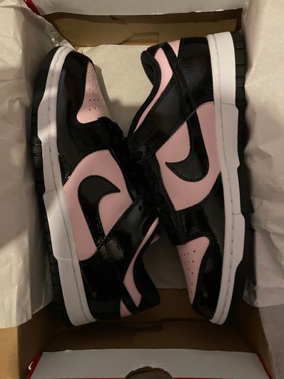 Nike Women's Dunk Low Essential "Black Patent Leather"