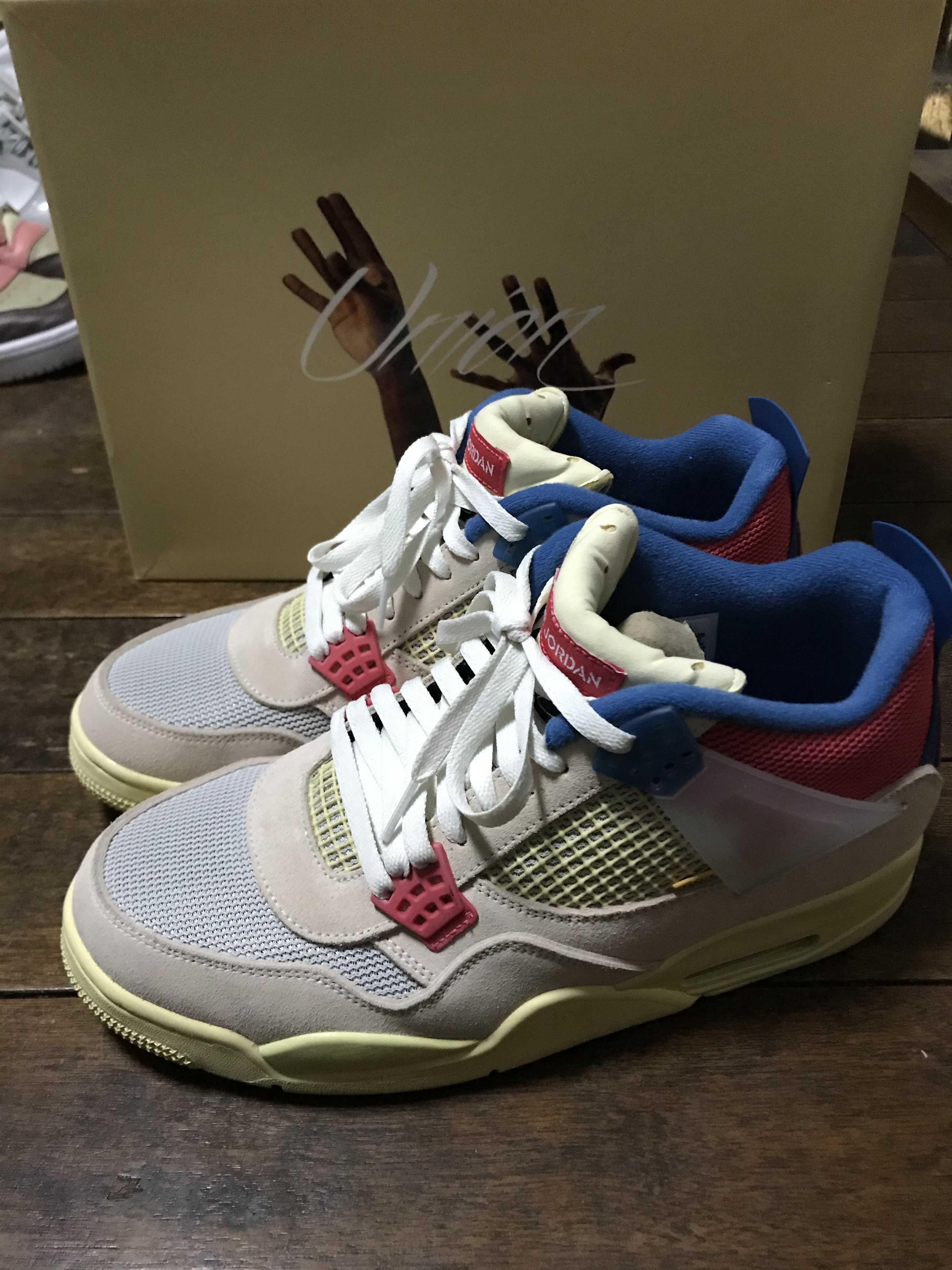 UNION × Nike Air Jordan 4 SP "Guava Ice/Light Fusion Red"