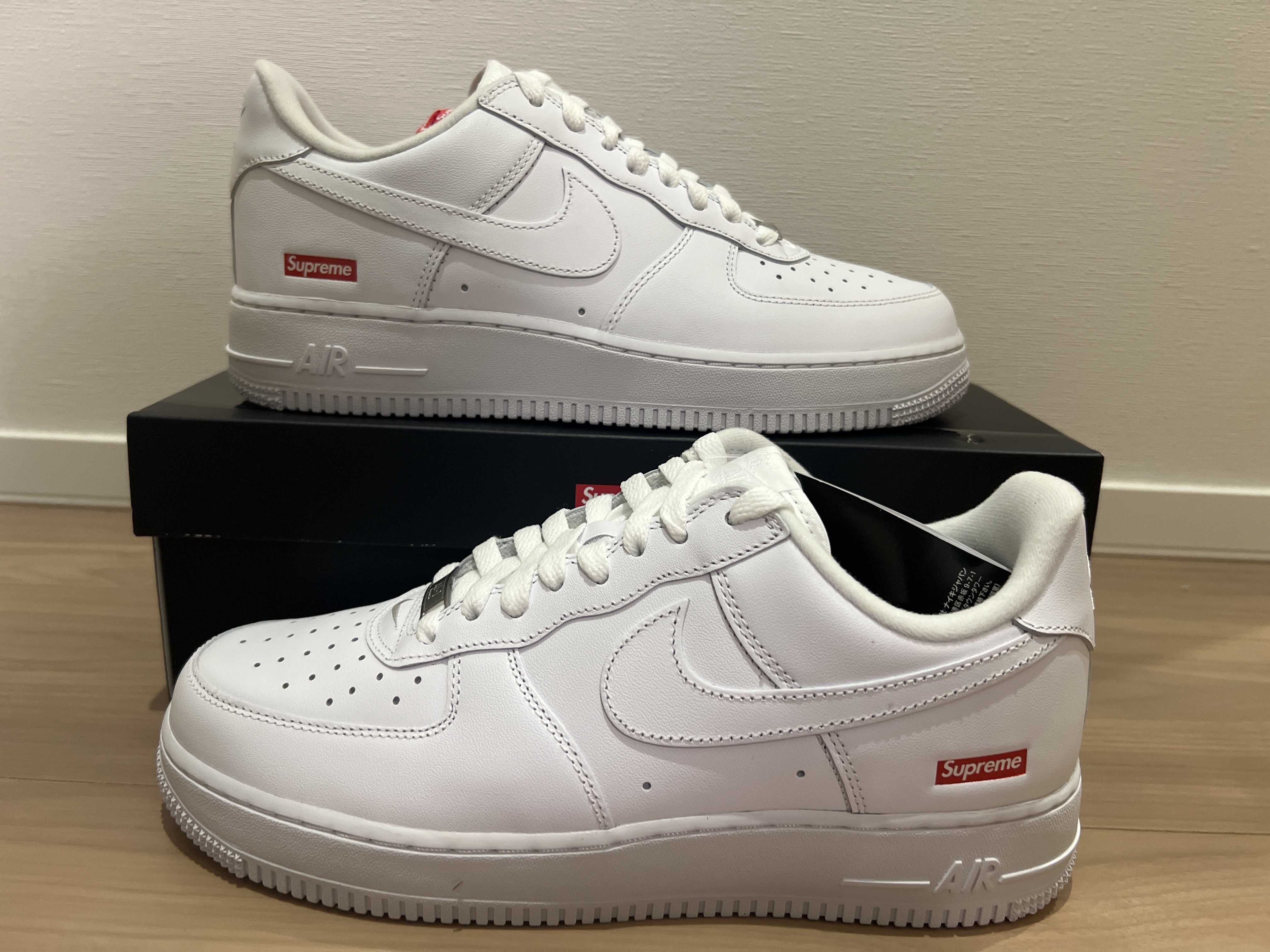 Supreme × Nike Air Force 1 Low "White"