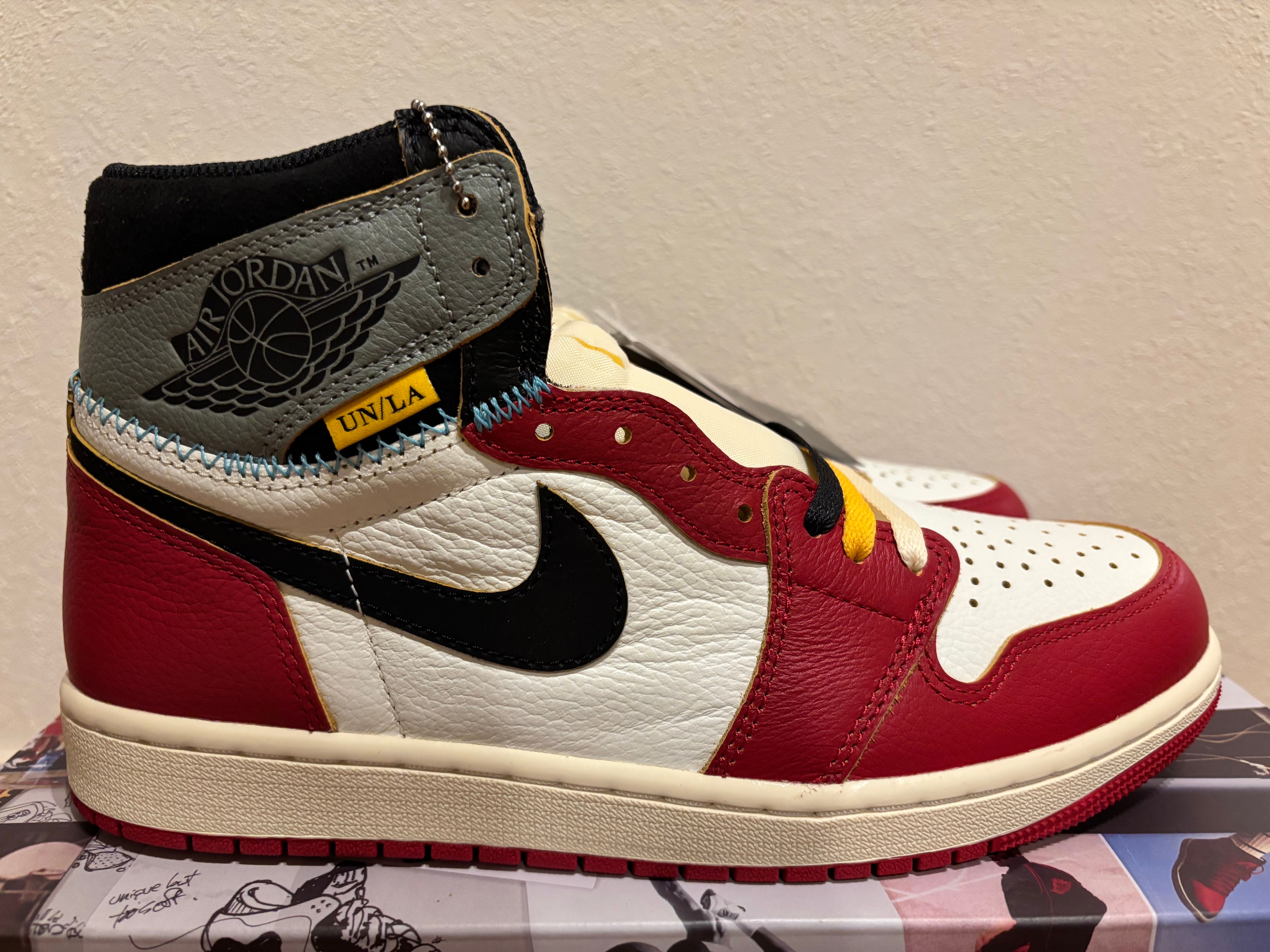 UNION × Nike Air Jordan 1 Retro High OG "Chicago/Shadow"