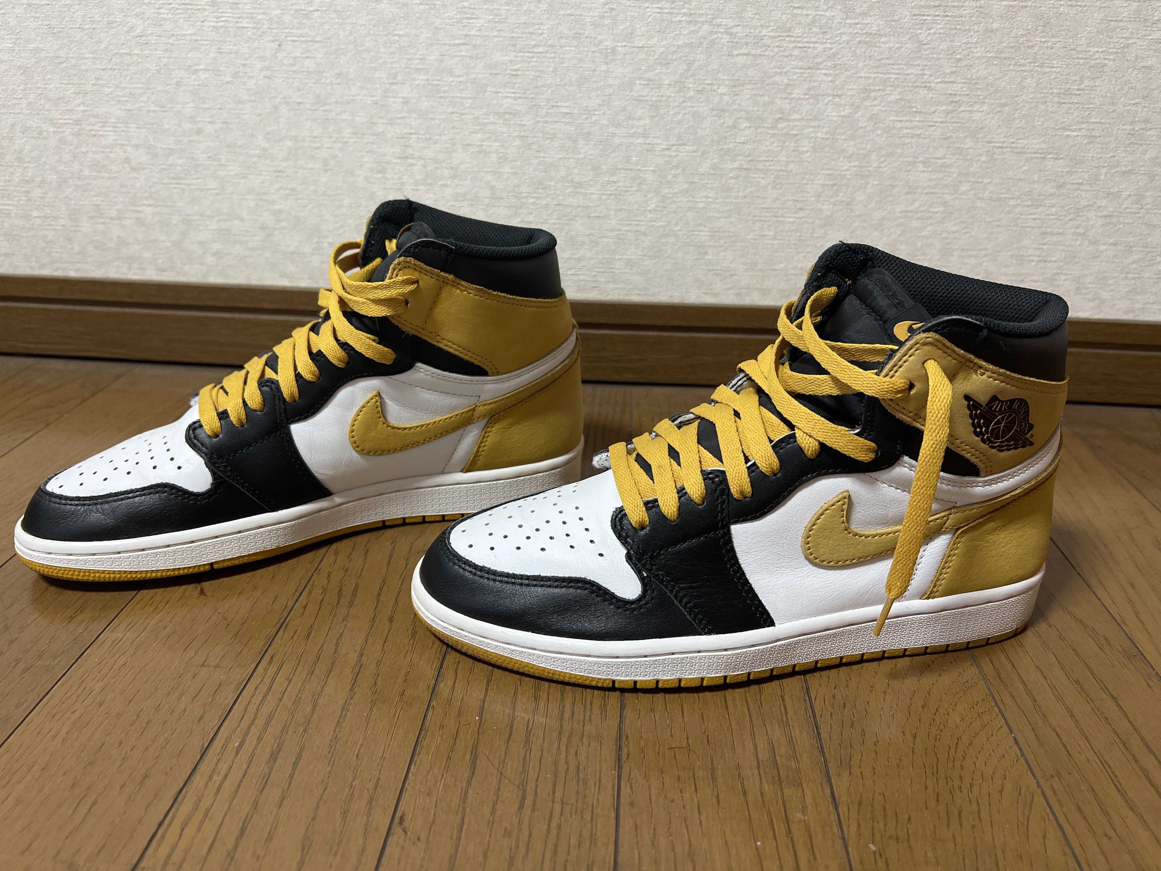 Nike Air Jordan 1 Retro High OG "Black Toe/Yellow Ochre"