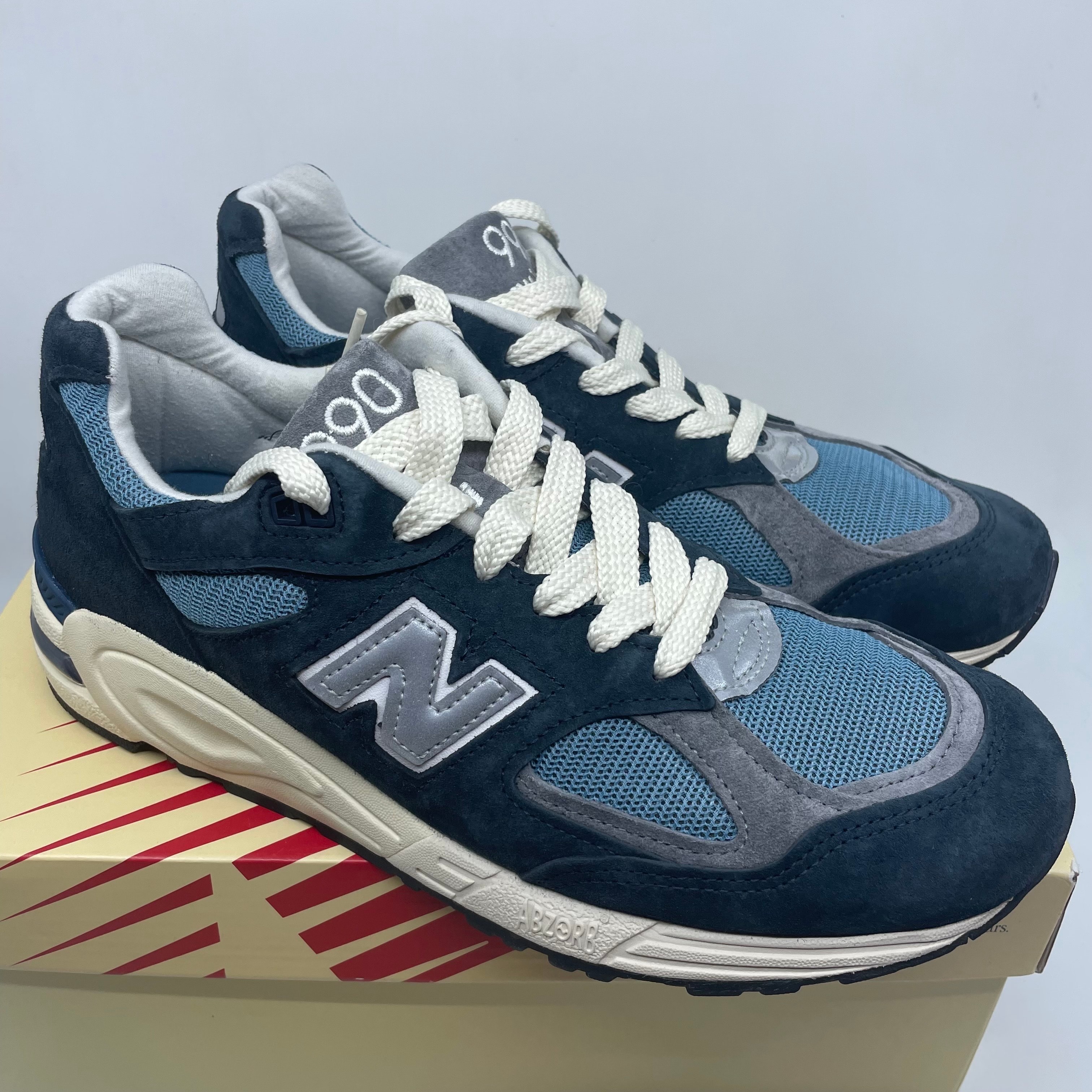 New Balance 990V2 "Navy/Castlerock"