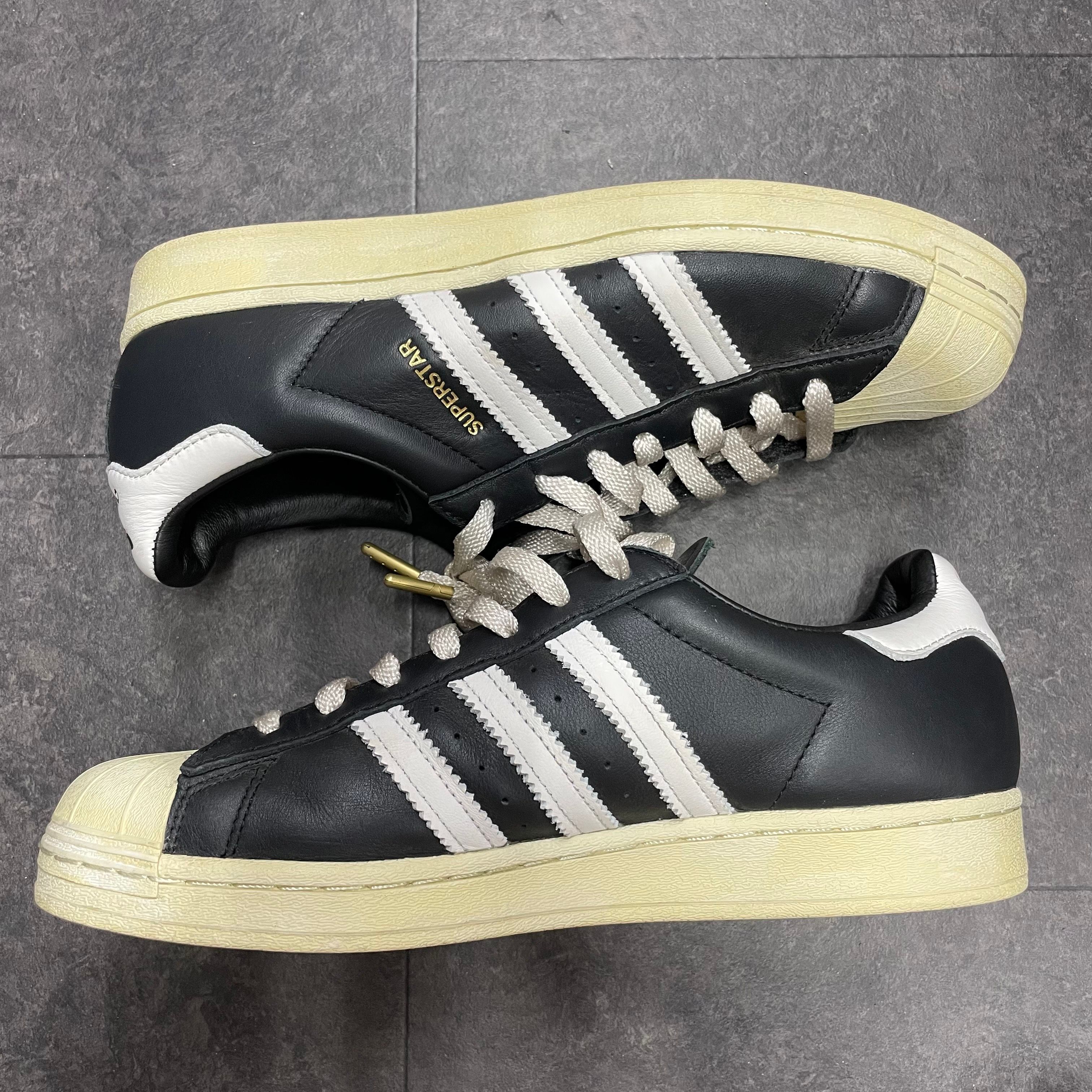 adidas Superstar "Black White Sail"