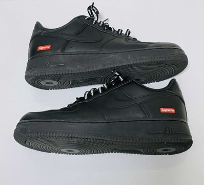 Supreme × Nike Air Force 1 Low "Black"