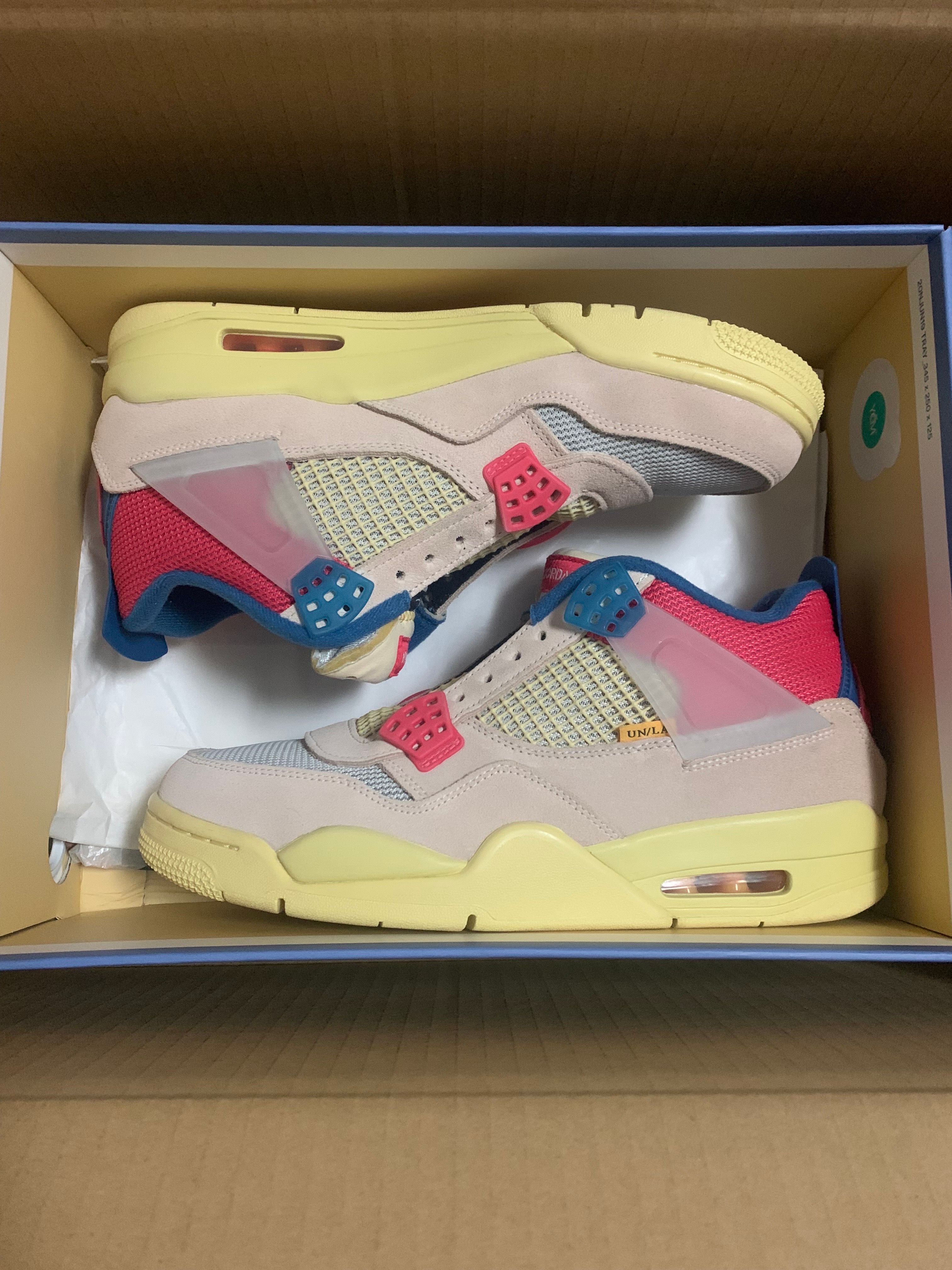 UNION × Nike Air Jordan 4 SP "Guava Ice/Light Fusion Red"