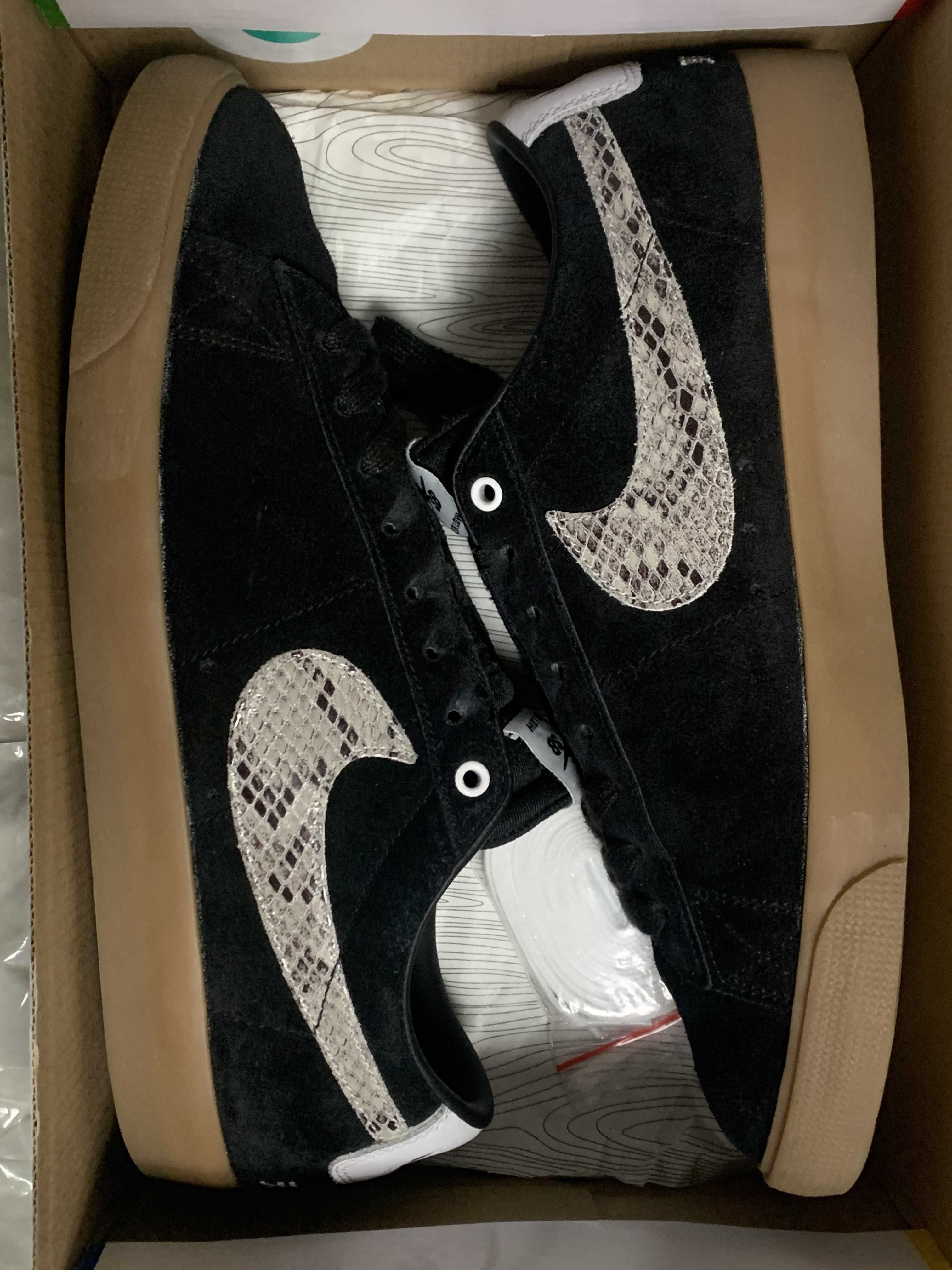 Wacko Maria × Nike SB Blazer Low "Black"