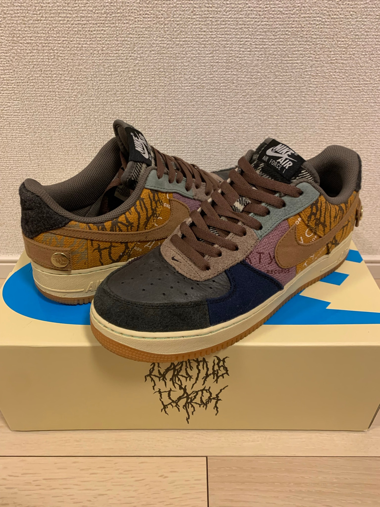 Travis Scott × Nike Air Force 1 Low Cactus Jack "Multi Color"