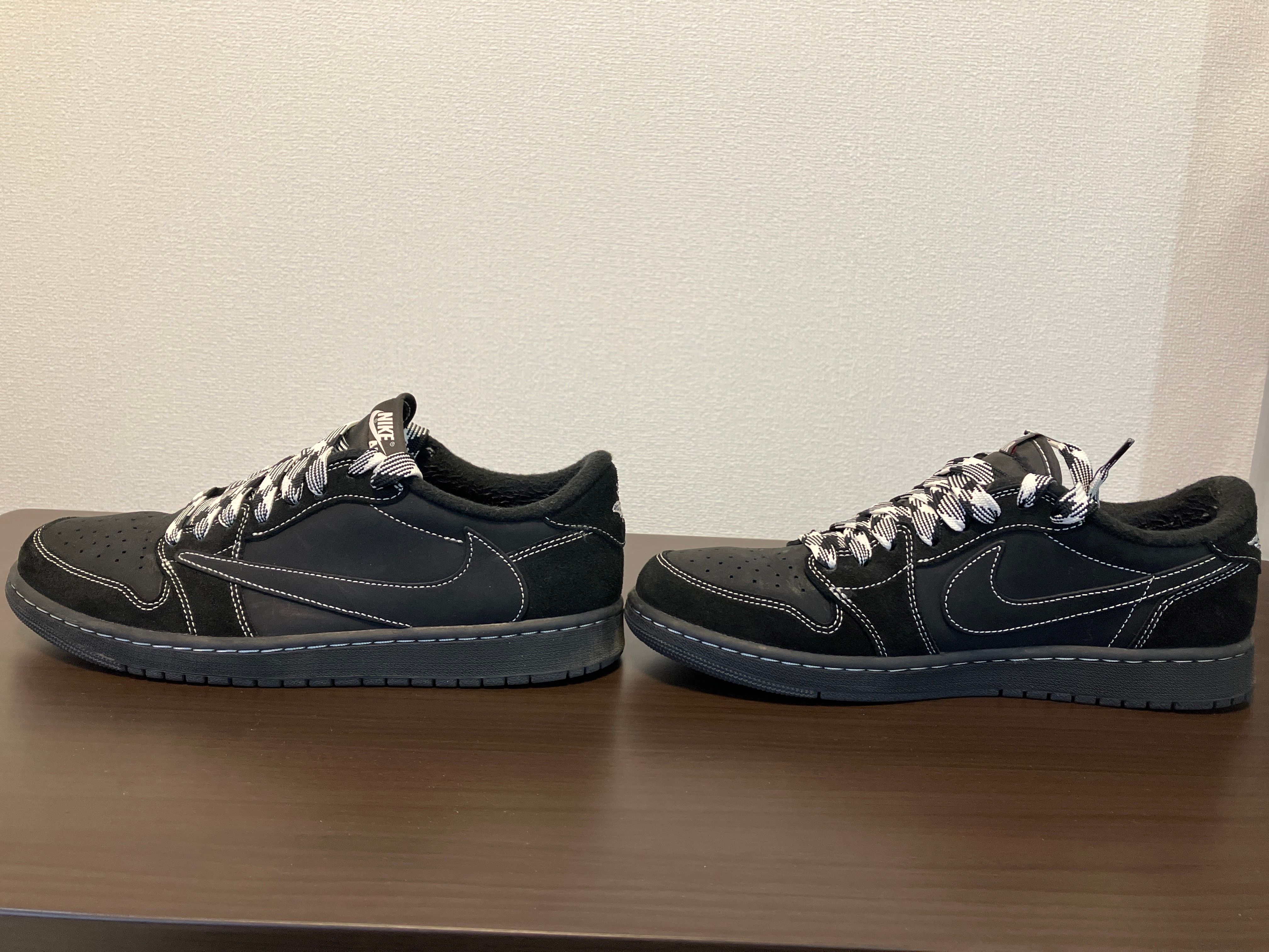 Travis Scott × Nike Air Jordan 1 Low OG SP "Black Phantom"