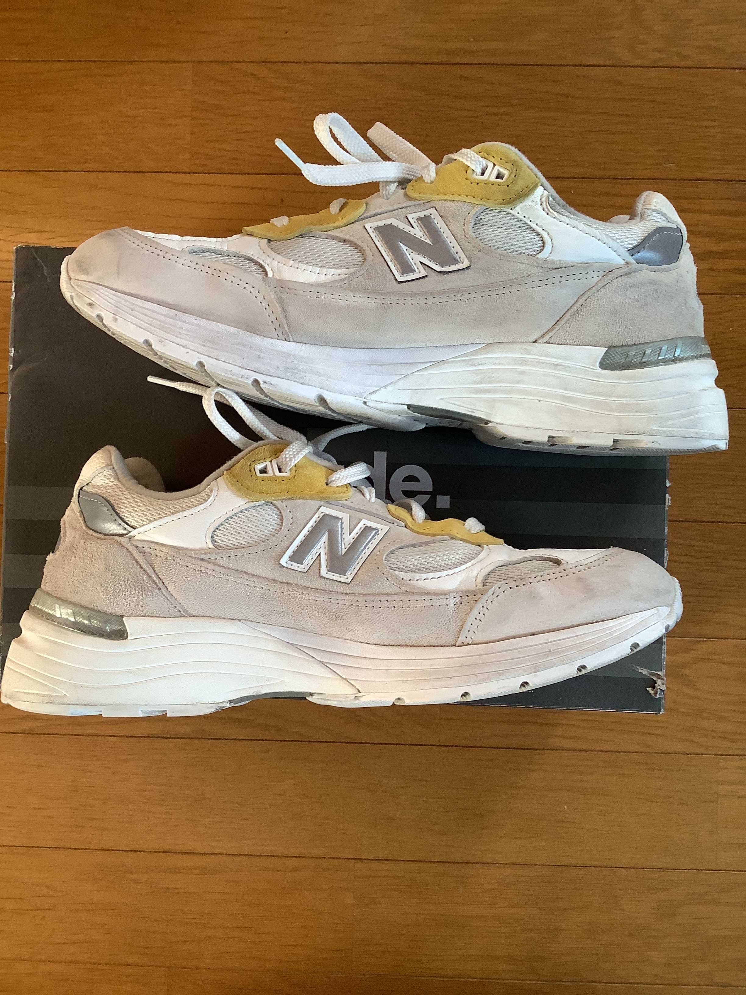 Paperboy × New Balance 992 "Fried Egg"