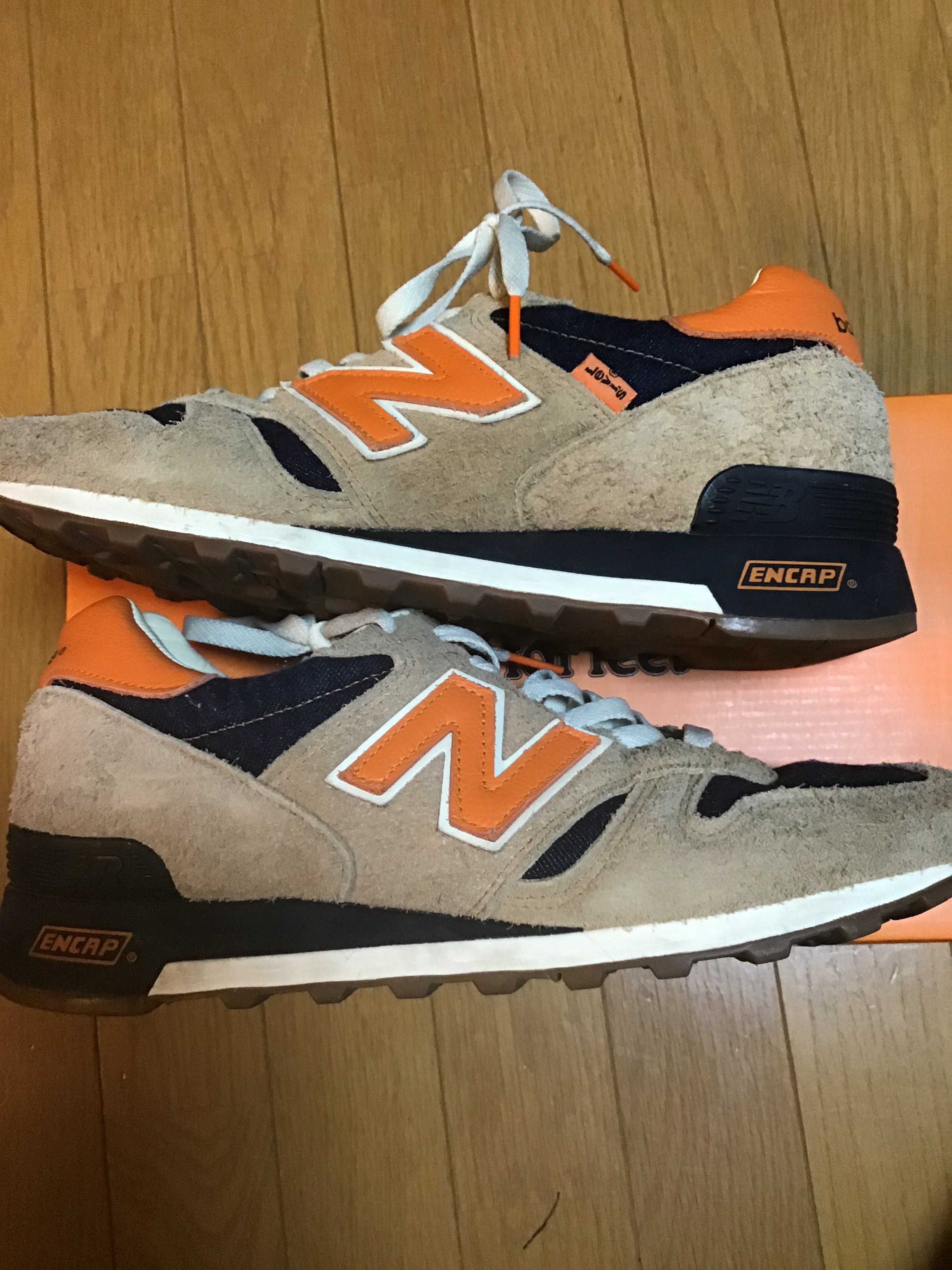 Levi's × New Balance 1300 "Orange/Black"