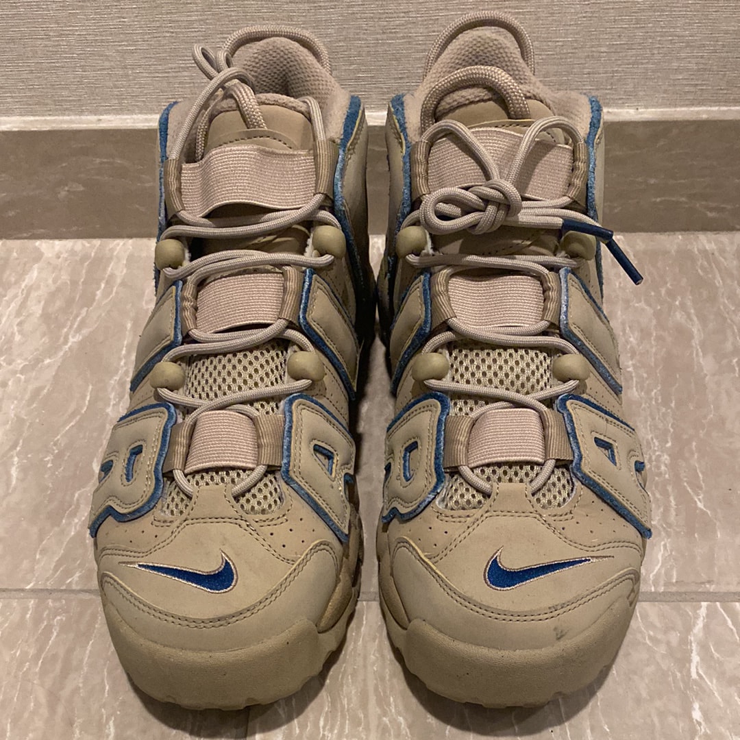 Nike Air More Uptempo "Limestone and Valerian Blue"