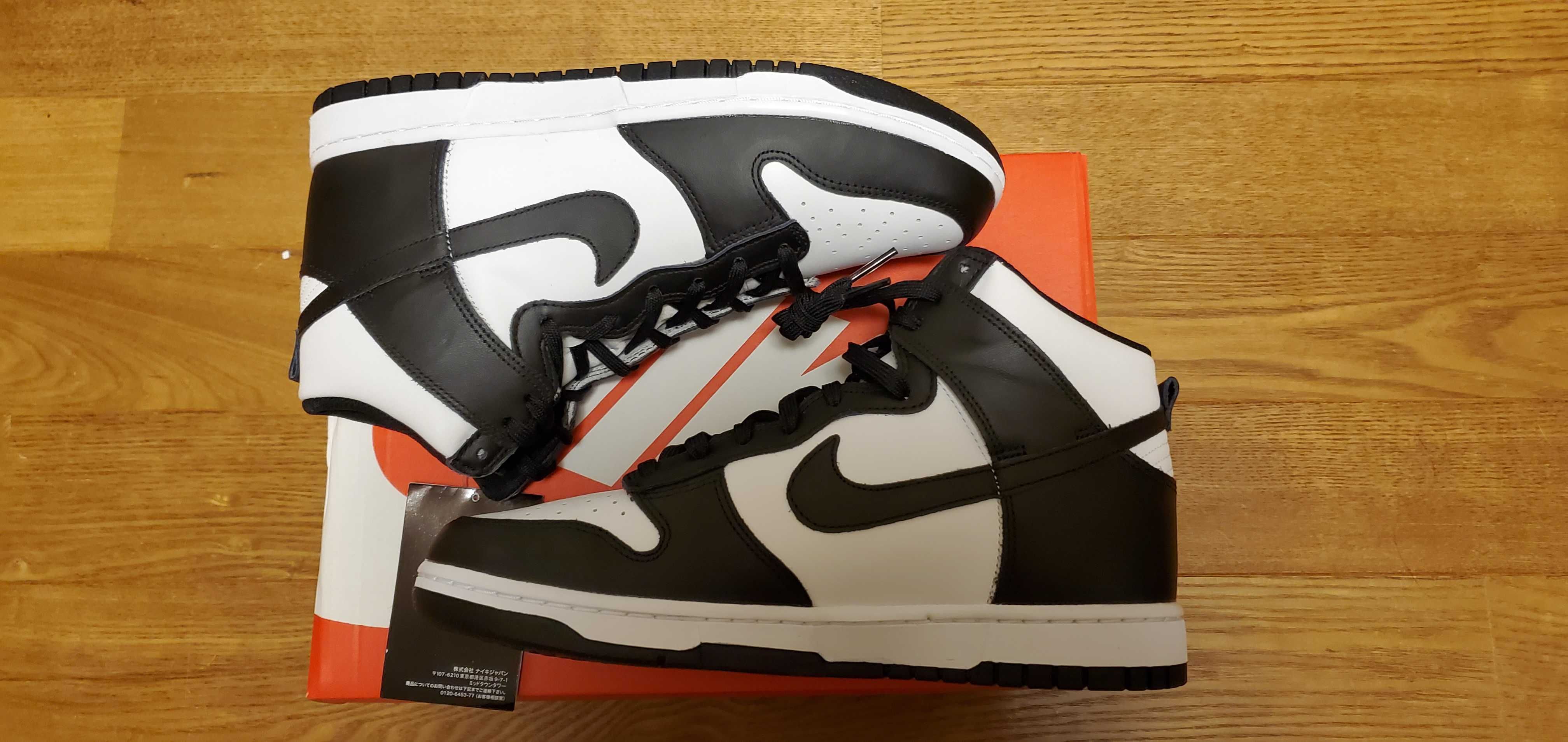 Nike Women's Dunk High "Black and White"