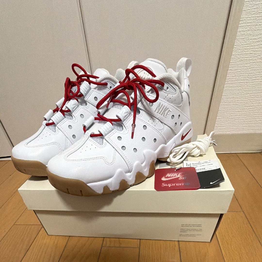 Supreme × Nike SB Air Max 2 CB 94 Low SP "White" (26SS Week2)